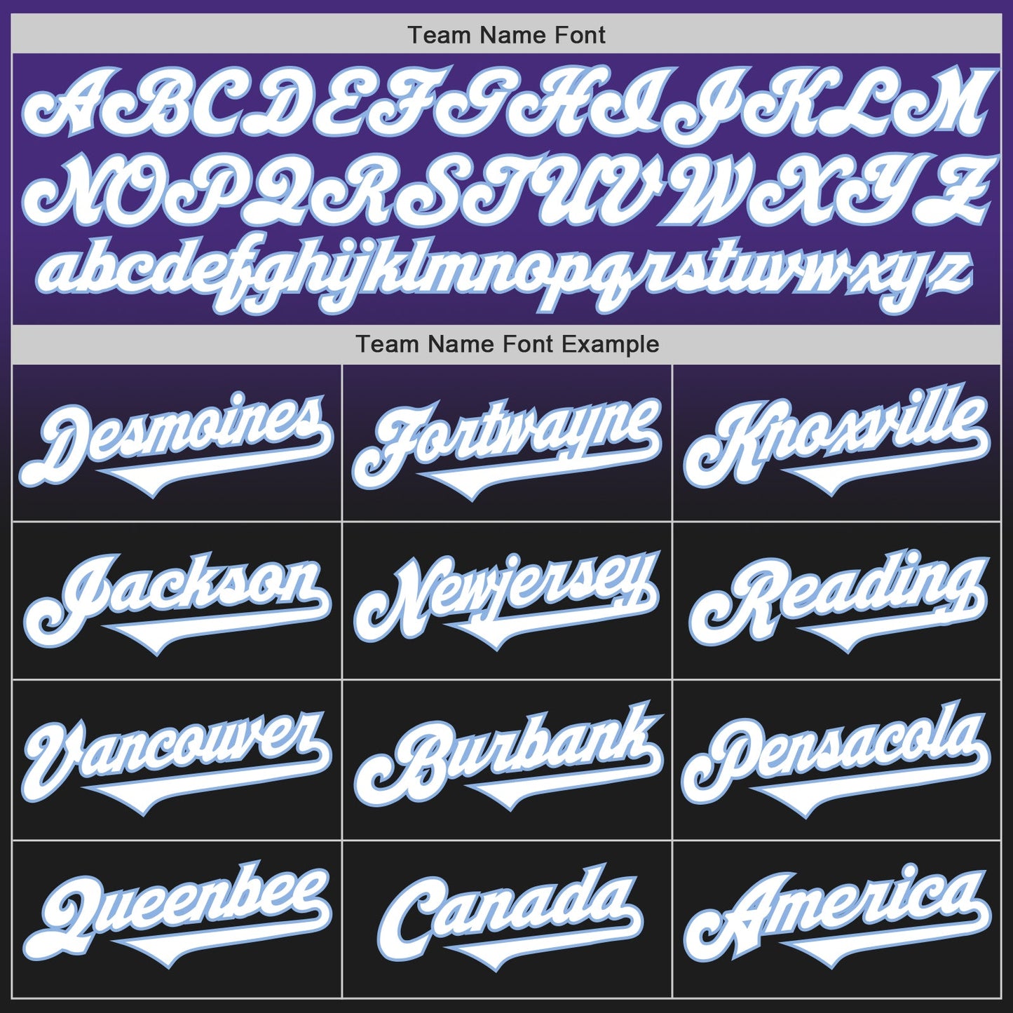 Custom Purple Black-Light Blue Authentic Fade Fashion Baseball Jersey - Sky-Custom