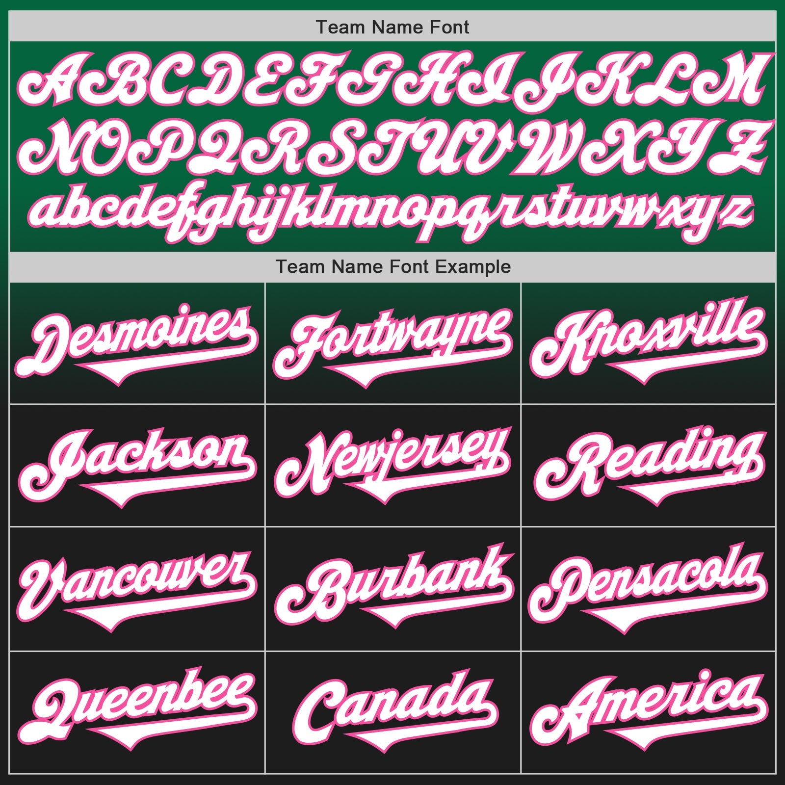 Custom Kelly Green Black-Pink Authentic Fade Fashion Baseball Jersey - Sky-Custom