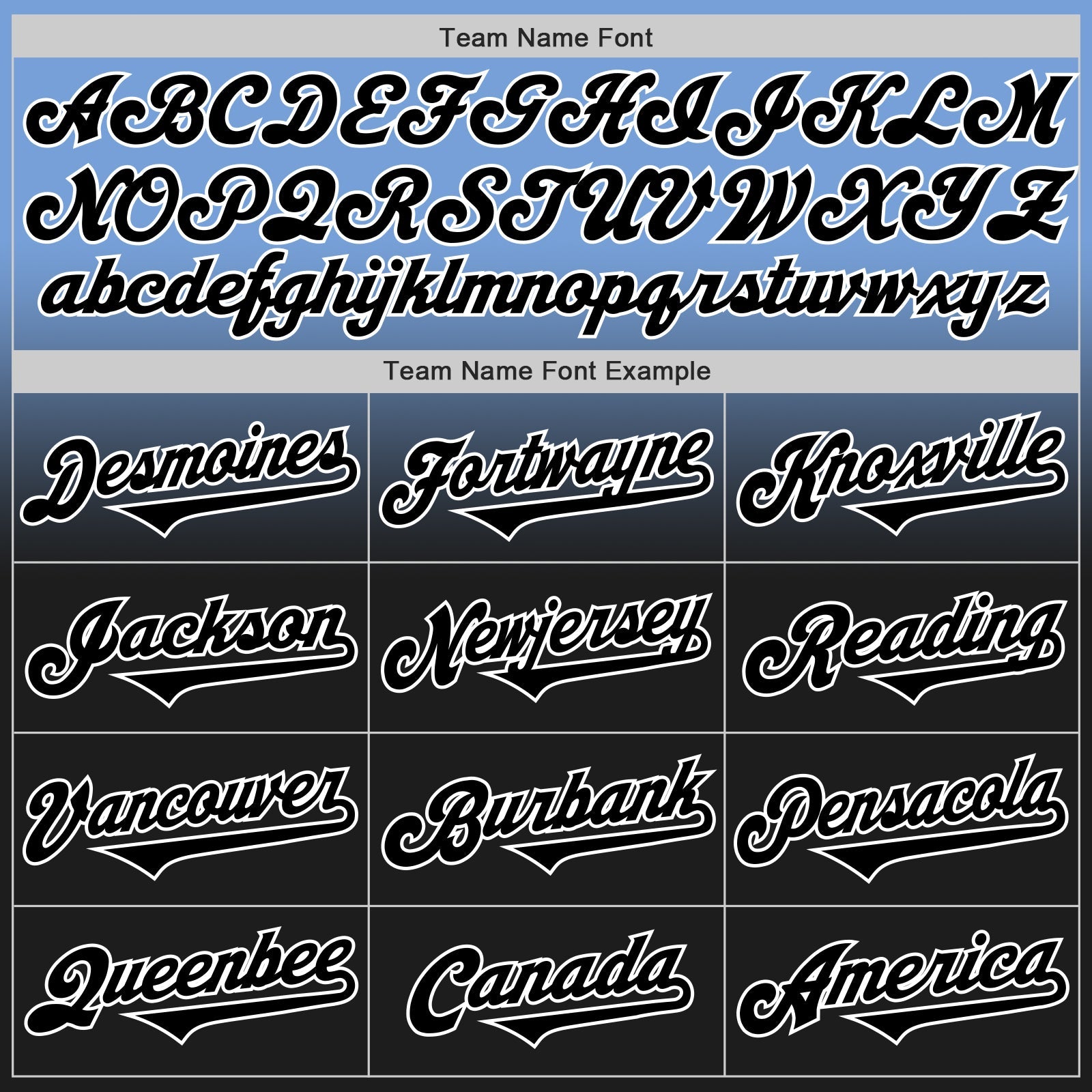 Custom Light Blue Black-White Authentic Fade Fashion Baseball Jersey - Sky-Custom
