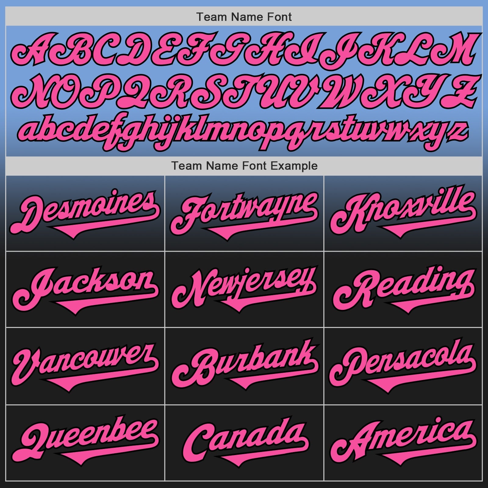 Custom Light Blue Pink-Black Authentic Fade Fashion Baseball Jersey - Sky-Custom