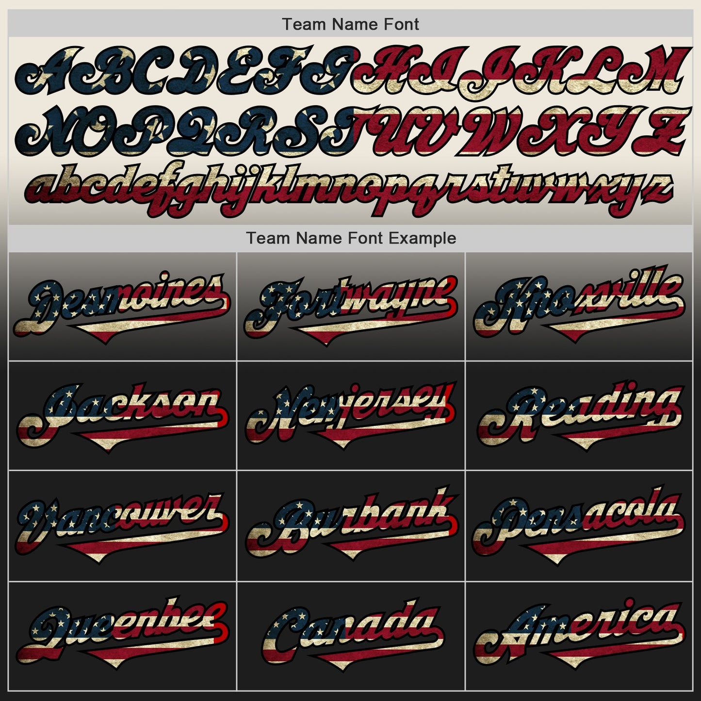 Custom Cream Vintage USA Flag-Black Authentic Fade Fashion Baseball Jersey - Sky-Custom