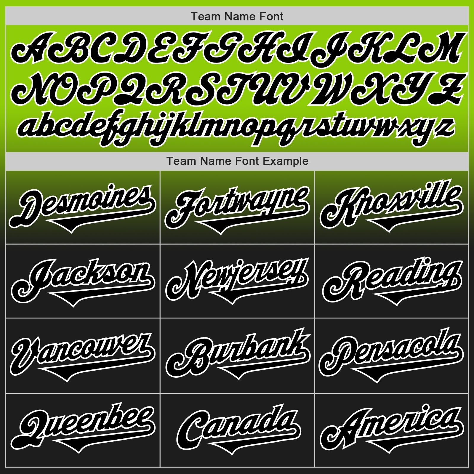 Custom Neon Green Black-White Authentic Fade Fashion Baseball Jersey - Sky-Custom