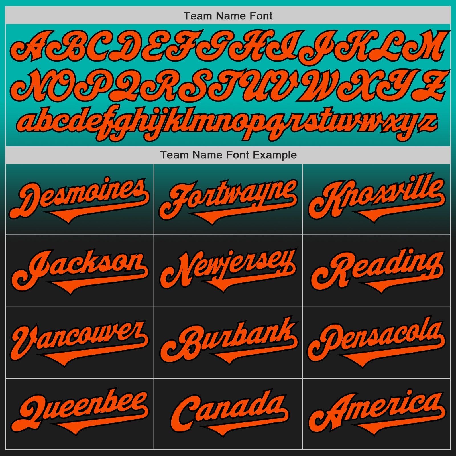 Custom Aqua Orange-Black Authentic Fade Fashion Baseball Jersey - Sky-Custom