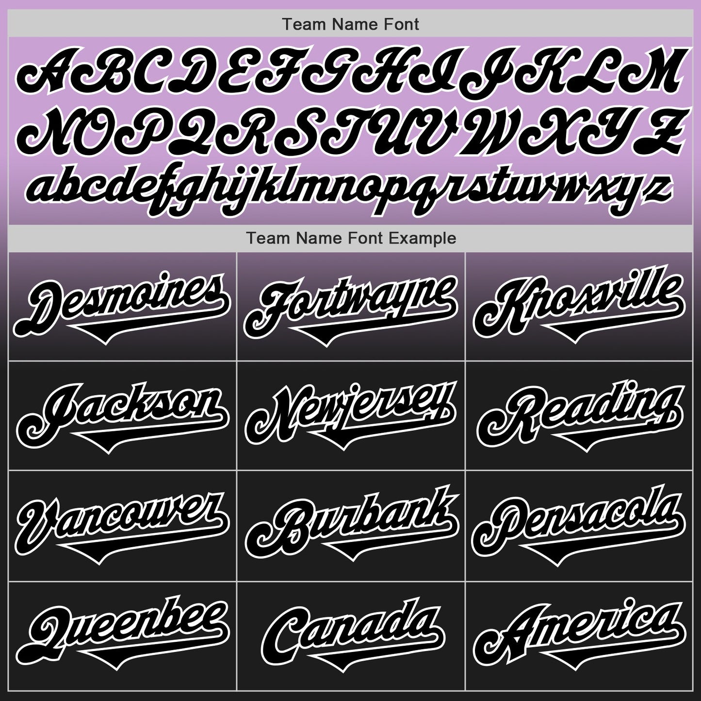 Custom Light Purple Black-White Authentic Fade Fashion Baseball Jersey - Sky-Custom