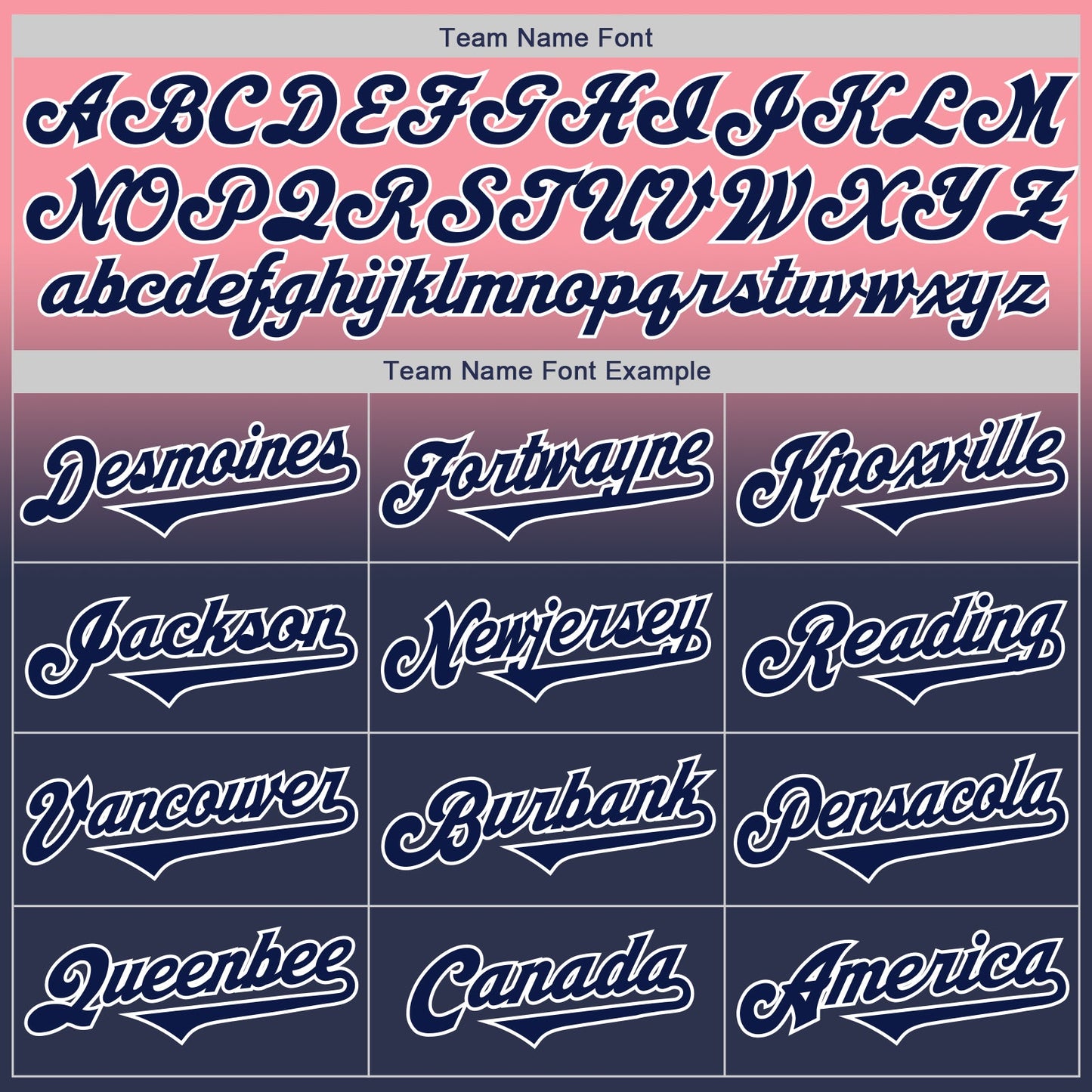 Custom Medium Pink Navy-White Authentic Fade Fashion Baseball Jersey - Sky-Custom