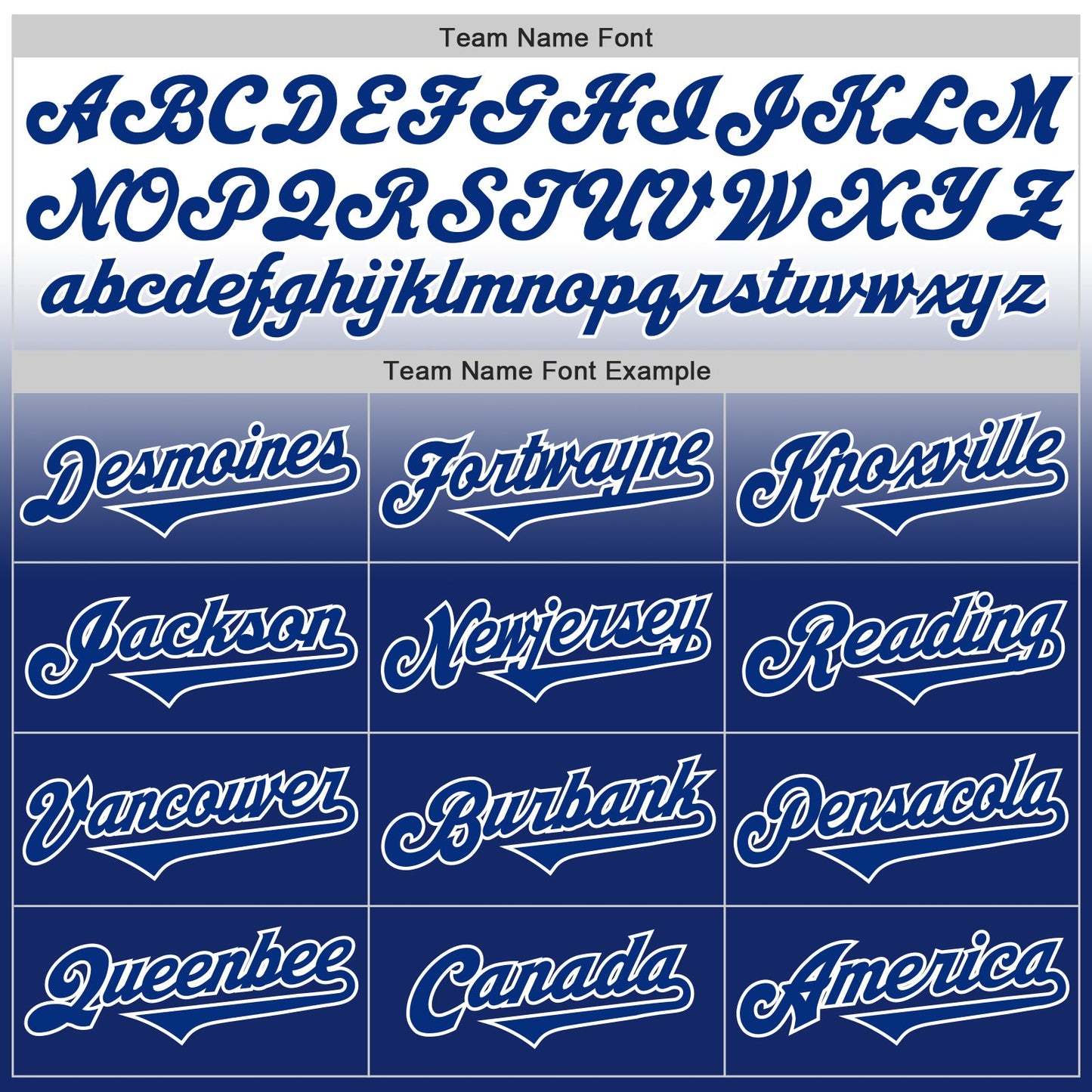 Custom White Royal Authentic Fade Fashion Baseball Jersey - Sky-Custom