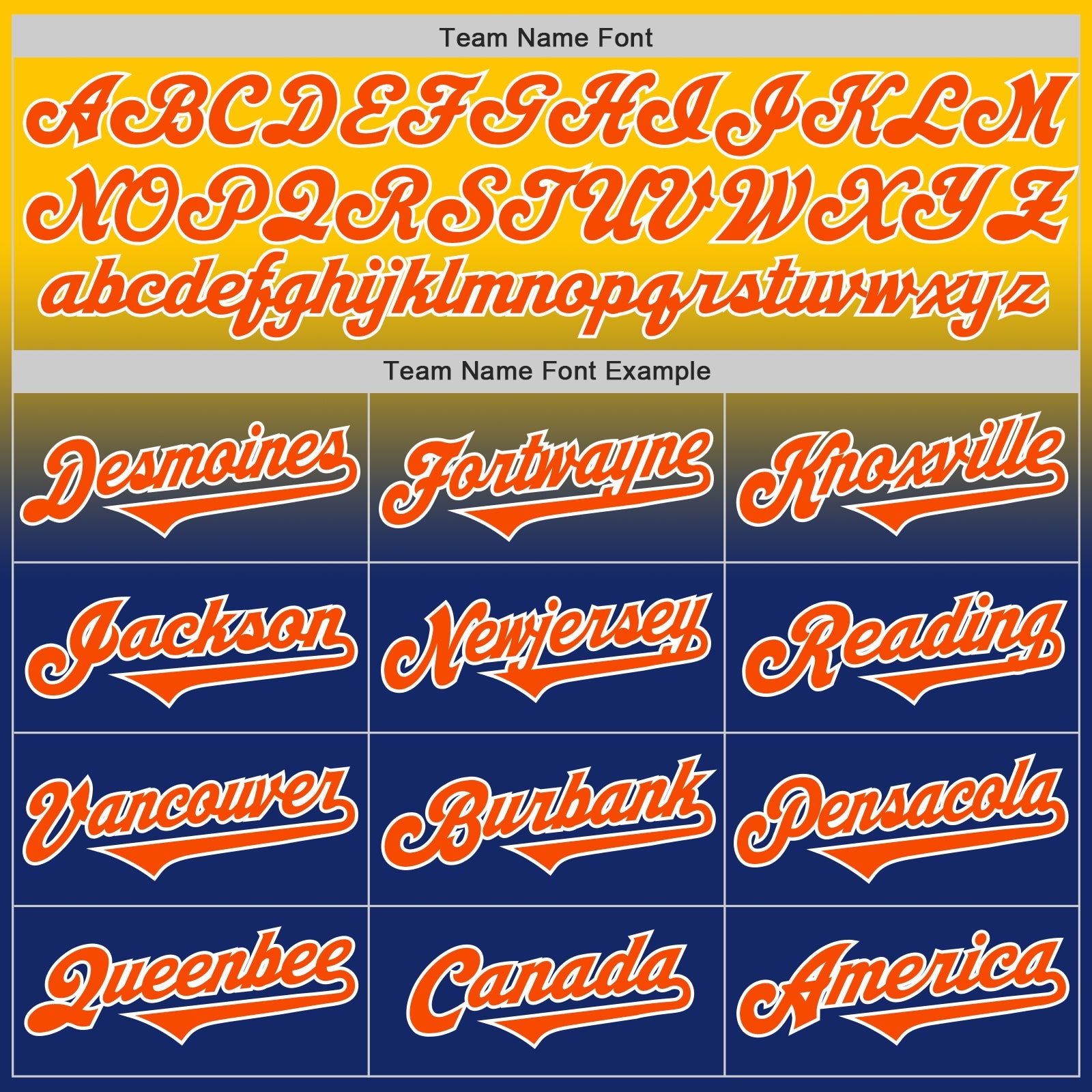 Custom Yellow Orange Royal-White Authentic Fade Fashion Baseball Jersey - Sky-Custom