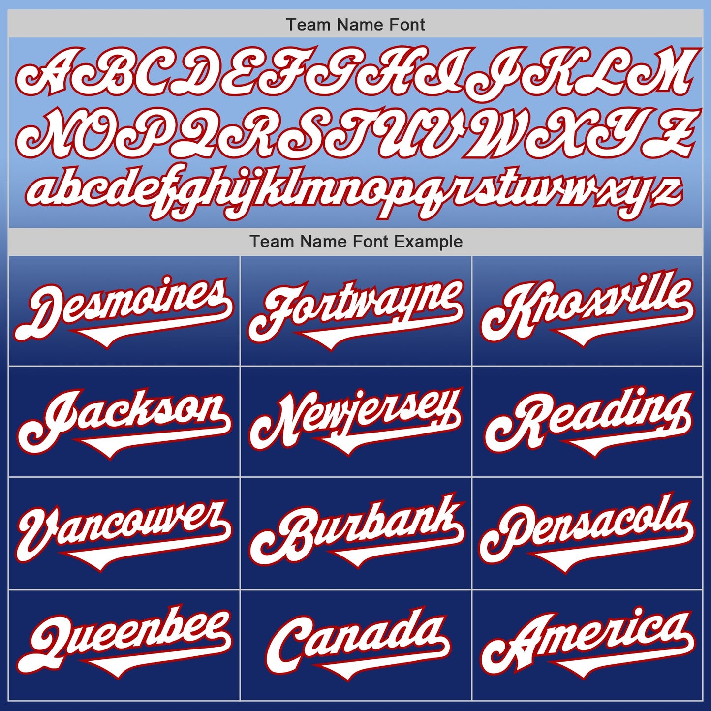 Custom Light Blue White Royal-Red Authentic Fade Fashion Baseball Jersey - Sky-Custom