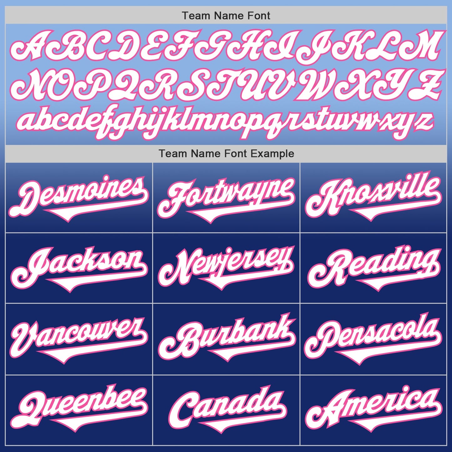 Custom Light Blue White Royal-Pink Authentic Fade Fashion Baseball Jersey - Sky-Custom