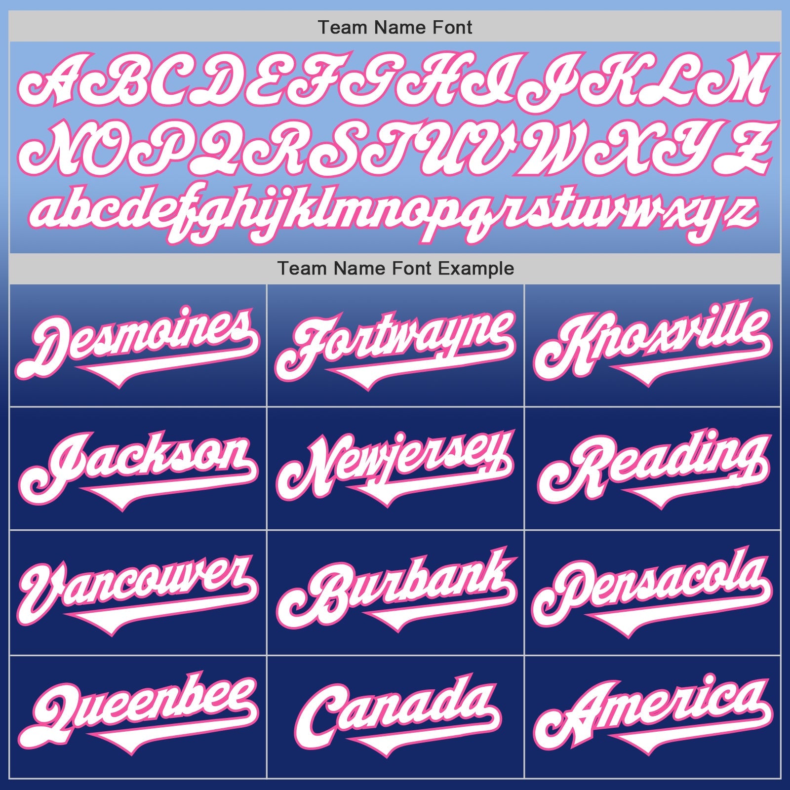 Custom Light Blue White Royal-Pink Authentic Fade Fashion Baseball Jersey - Sky-Custom
