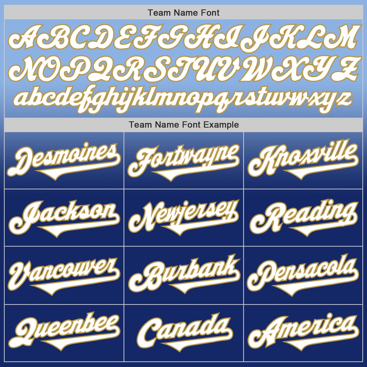 Custom Light Blue White Royal-Old Gold Authentic Fade Fashion Baseball Jersey - Sky-Custom