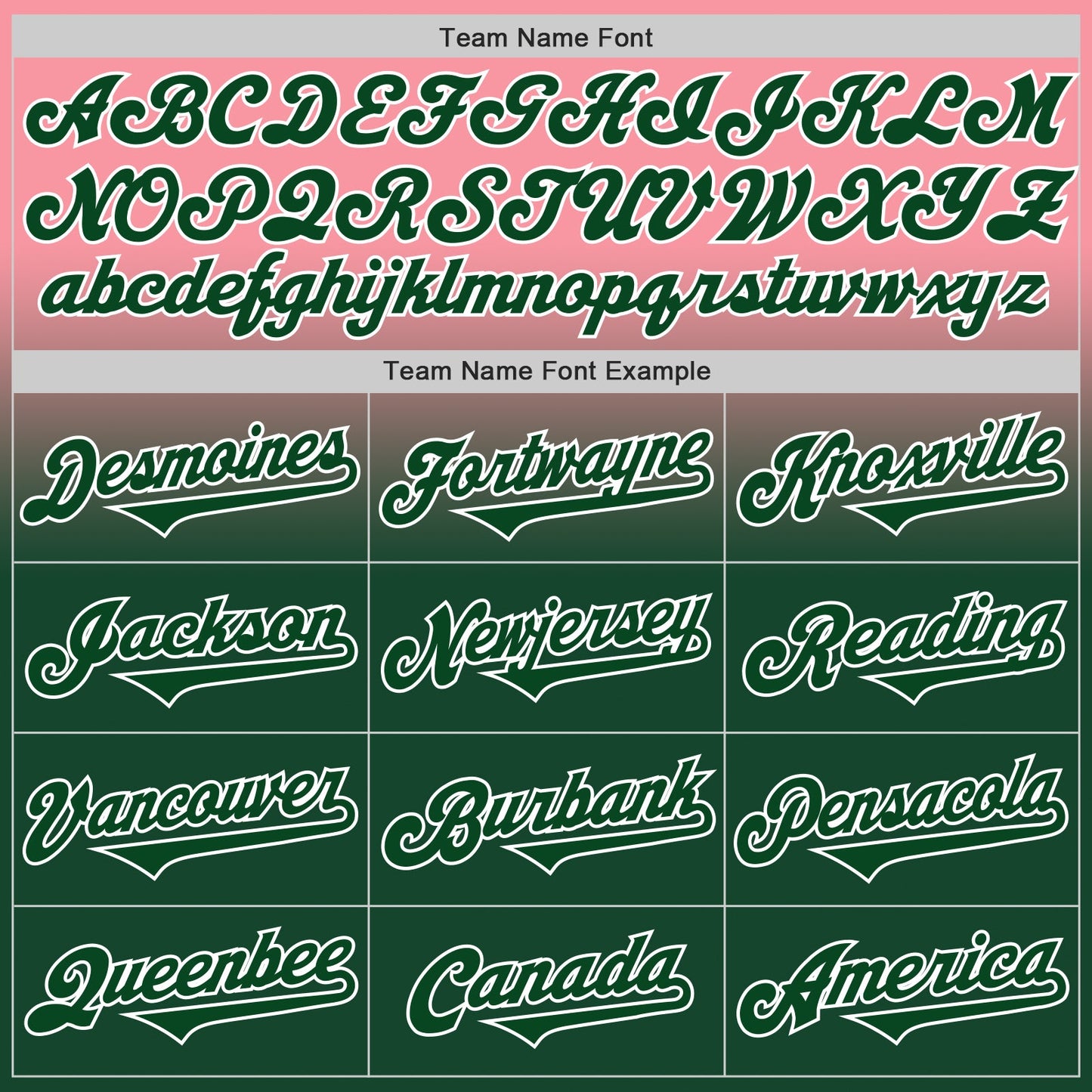 Custom Medium Pink Green-White Authentic Fade Fashion Baseball Jersey - Sky-Custom