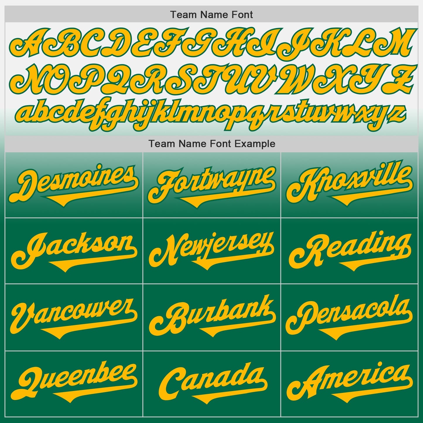Custom White Gold-Kelly Green Authentic Fade Fashion Baseball Jersey - Sky-Custom