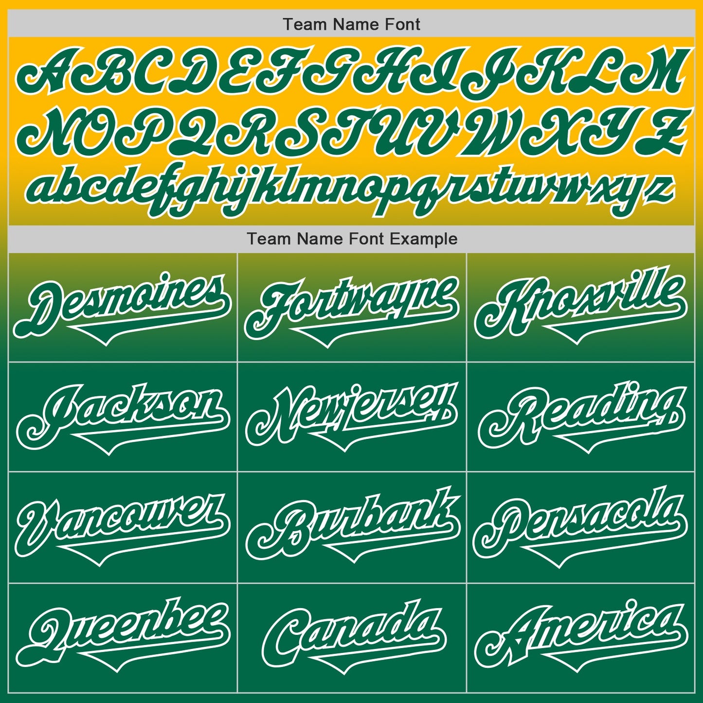 Custom Gold Kelly Green-White Authentic Fade Fashion Baseball Jersey - Sky-Custom