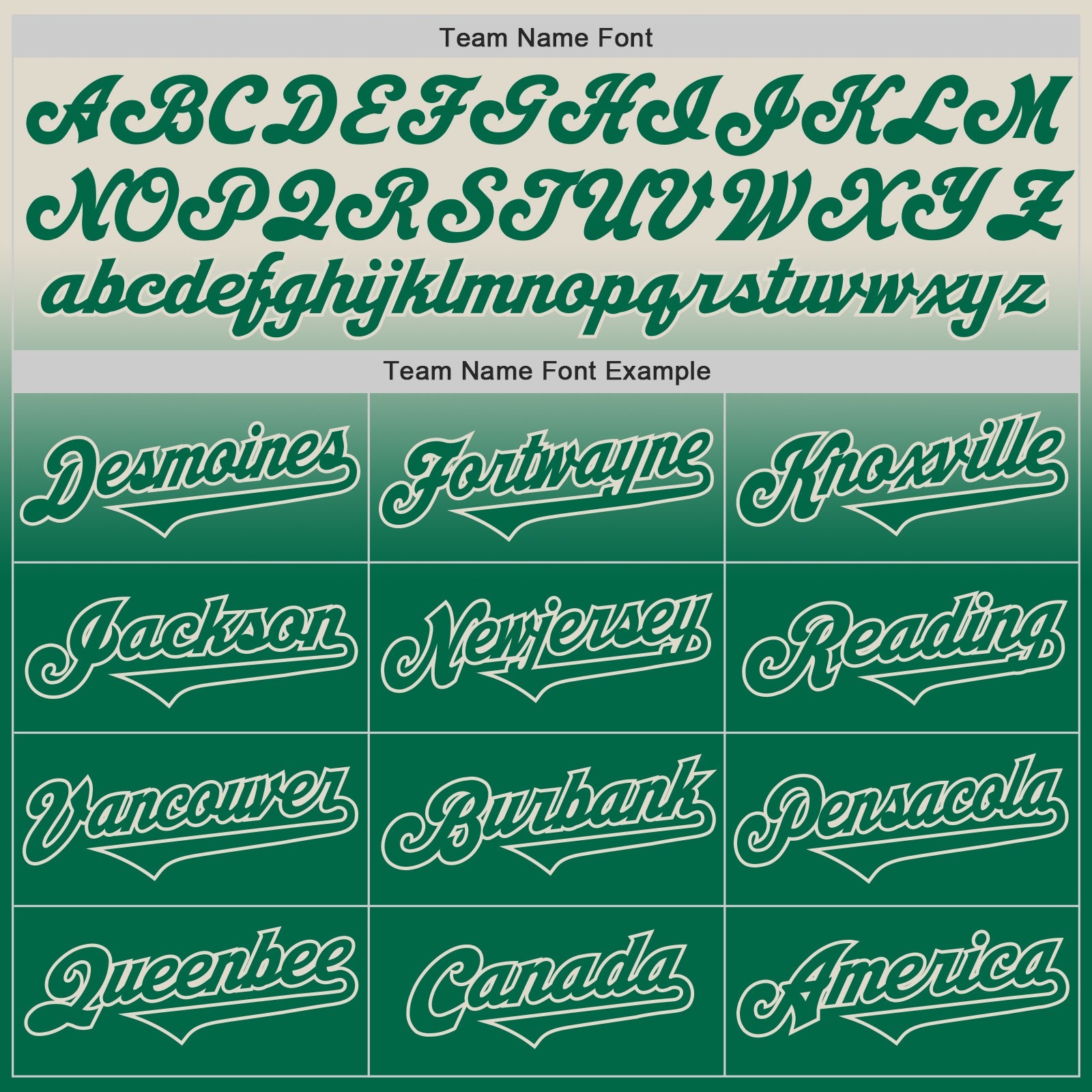 Custom Cream Kelly Green Authentic Fade Fashion Baseball Jersey - Sky-Custom