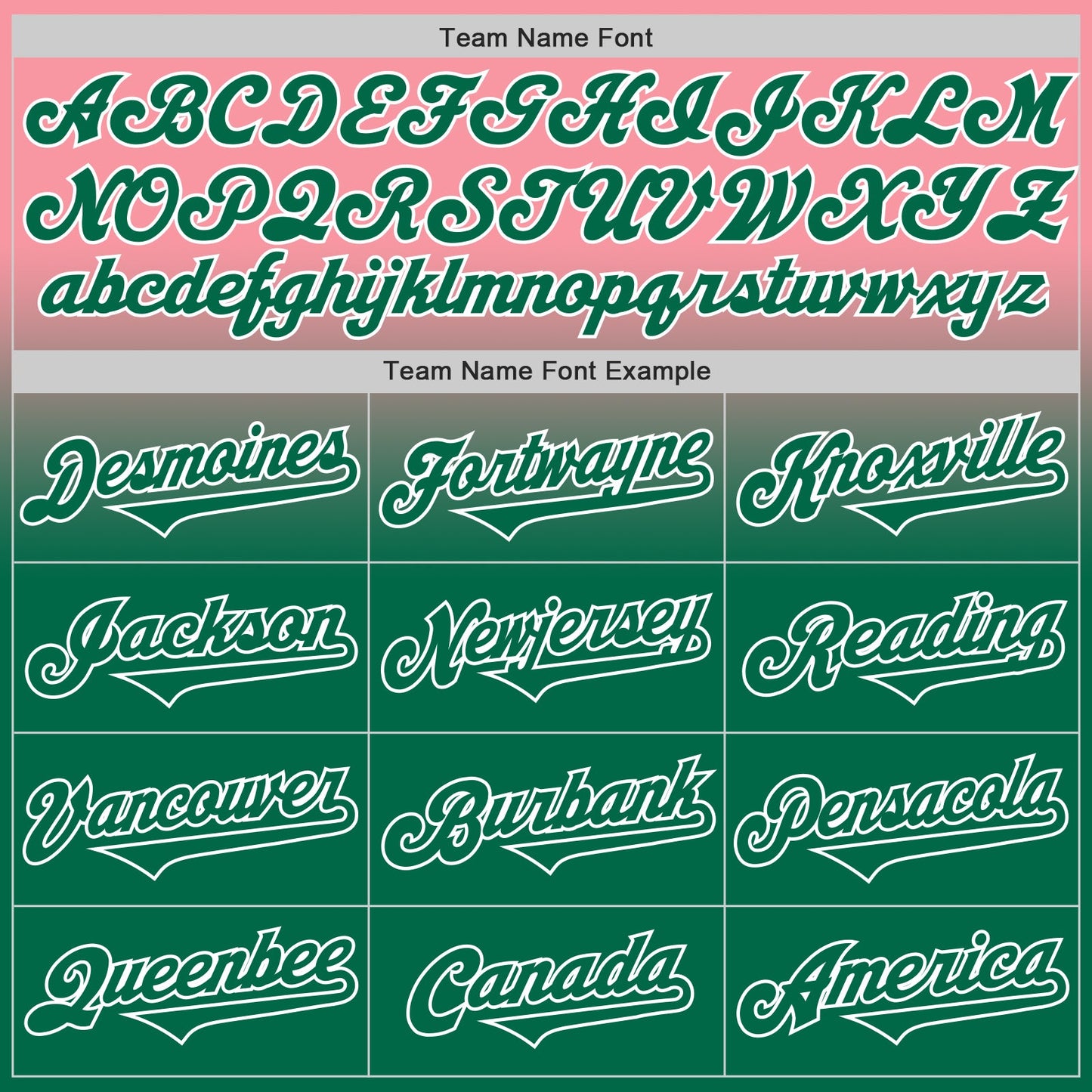 Custom Medium Pink Kelly Green-White Authentic Fade Fashion Baseball Jersey - Sky-Custom