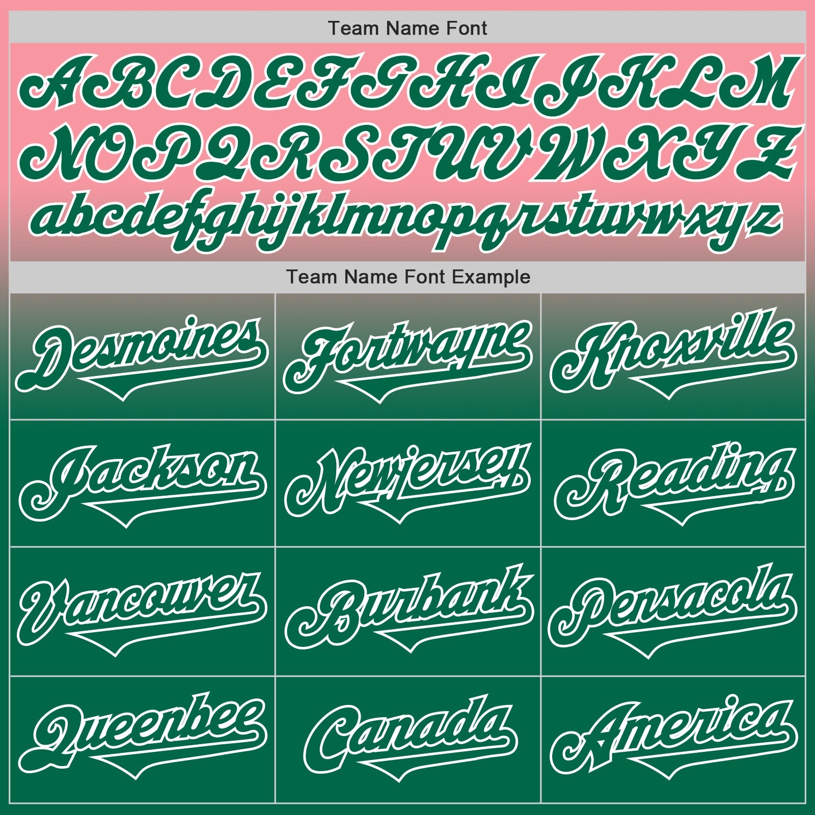 Custom Medium Pink Kelly Green-White Authentic Fade Fashion Baseball Jersey - Sky-Custom