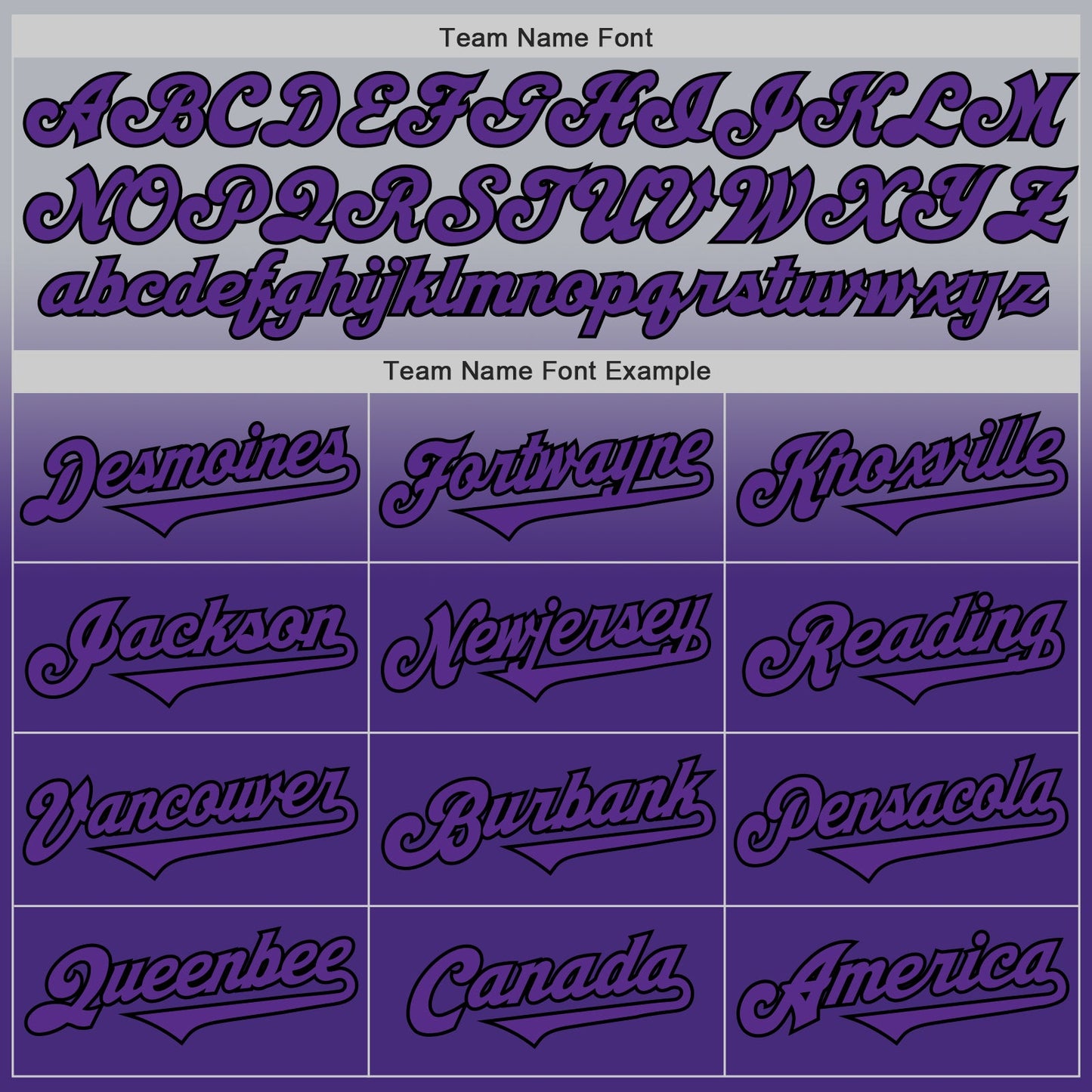 Custom Gray Purple-Black Authentic Fade Fashion Baseball Jersey - Sky-Custom