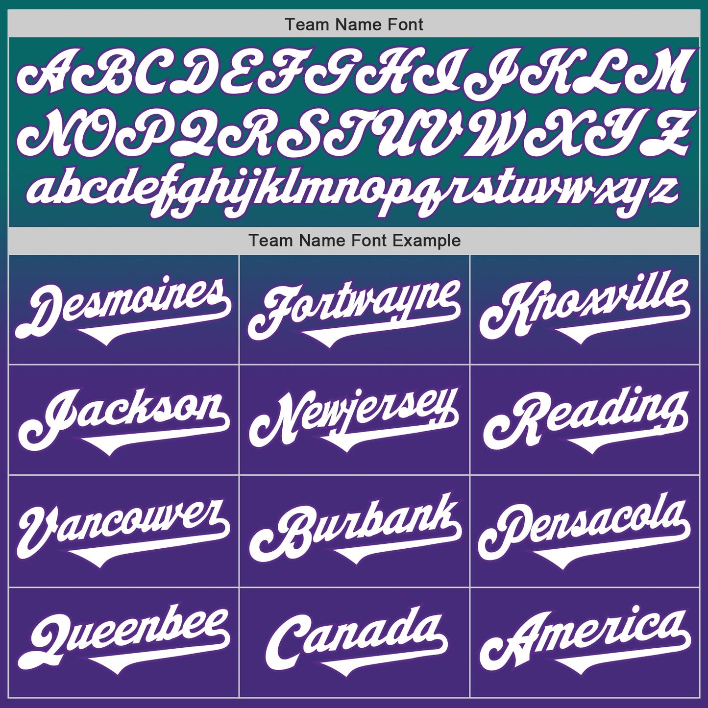 Custom Teal White-Purple Authentic Fade Fashion Baseball Jersey - Sky-Custom