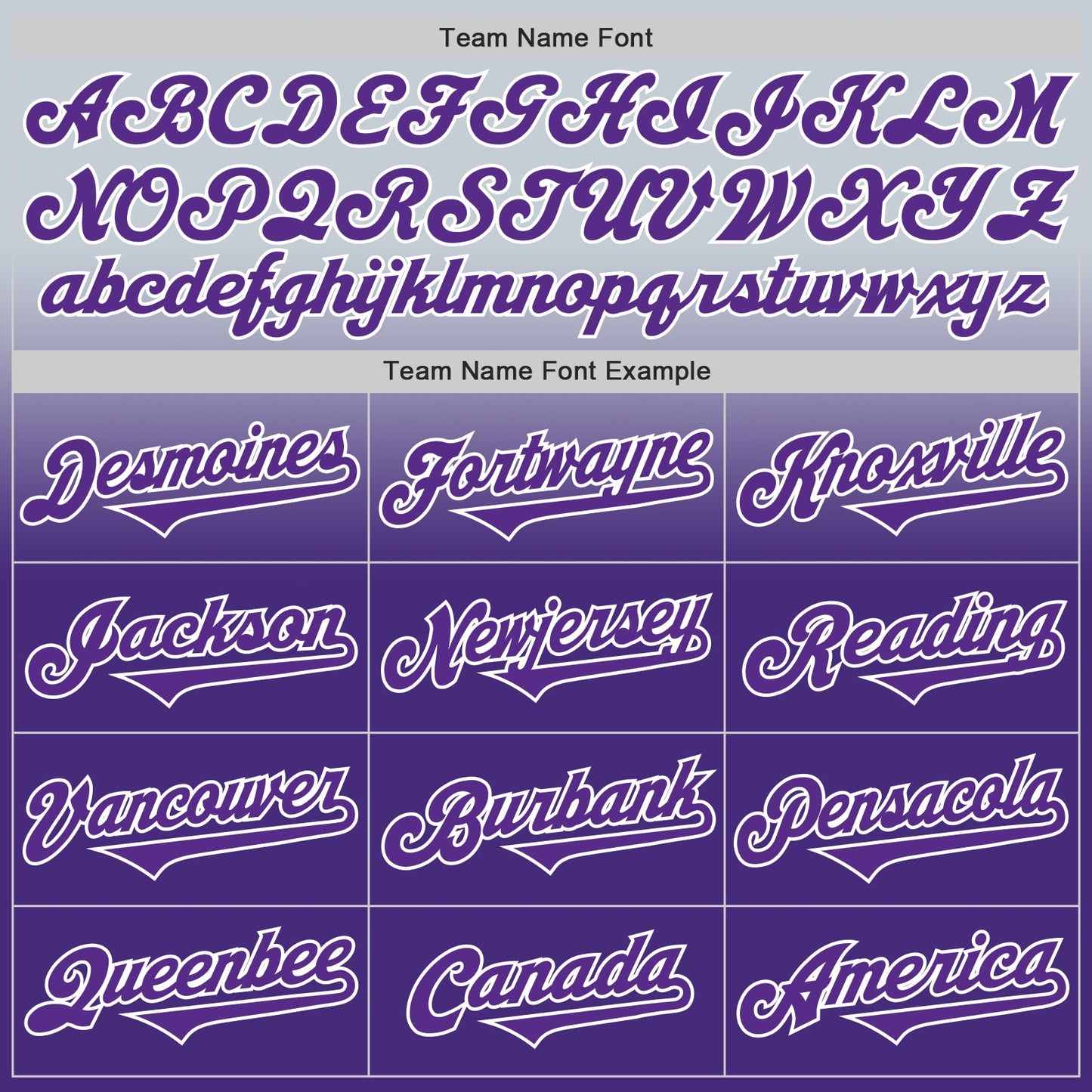 Custom Silver Purple-White Authentic Fade Fashion Baseball Jersey - Sky-Custom