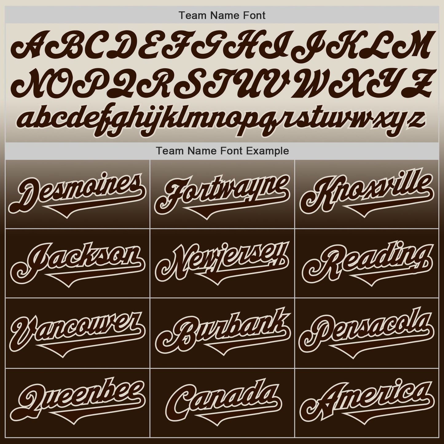 Custom Cream Brown Authentic Fade Fashion Baseball Jersey - Sky-Custom