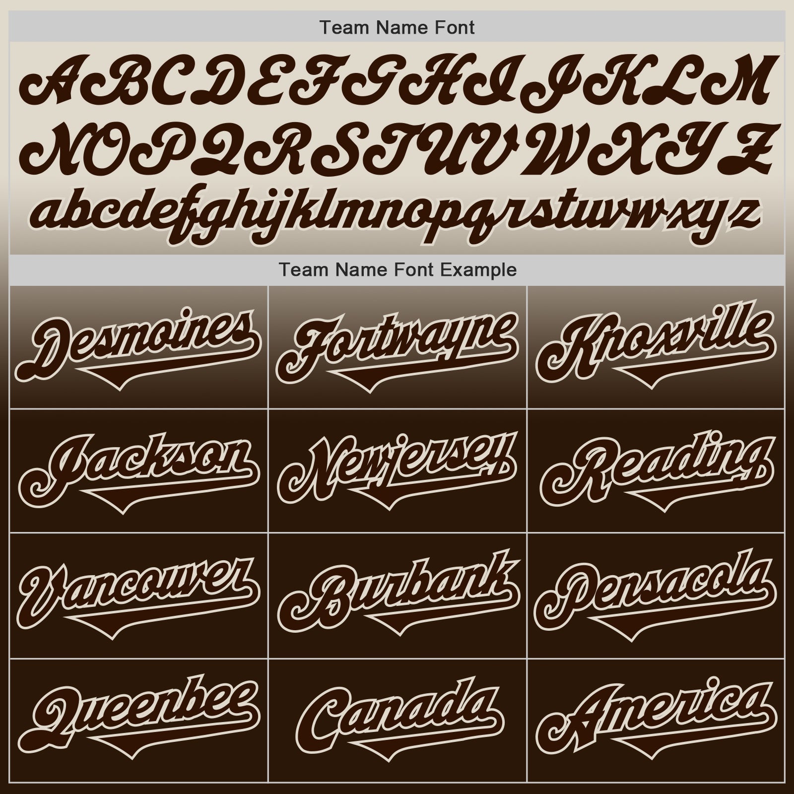 Custom Cream Brown Authentic Fade Fashion Baseball Jersey - Sky-Custom