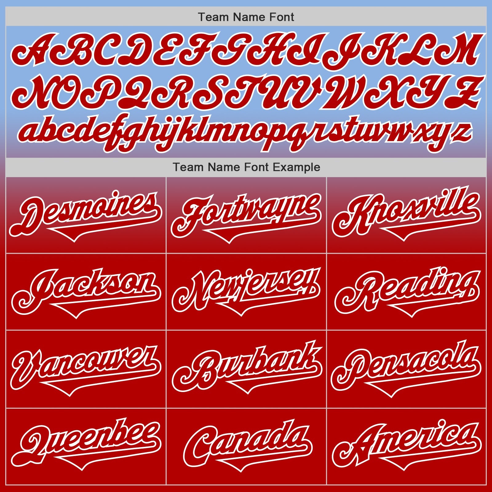 Custom Light Blue Red-White Authentic Fade Fashion Baseball Jersey - Sky-Custom