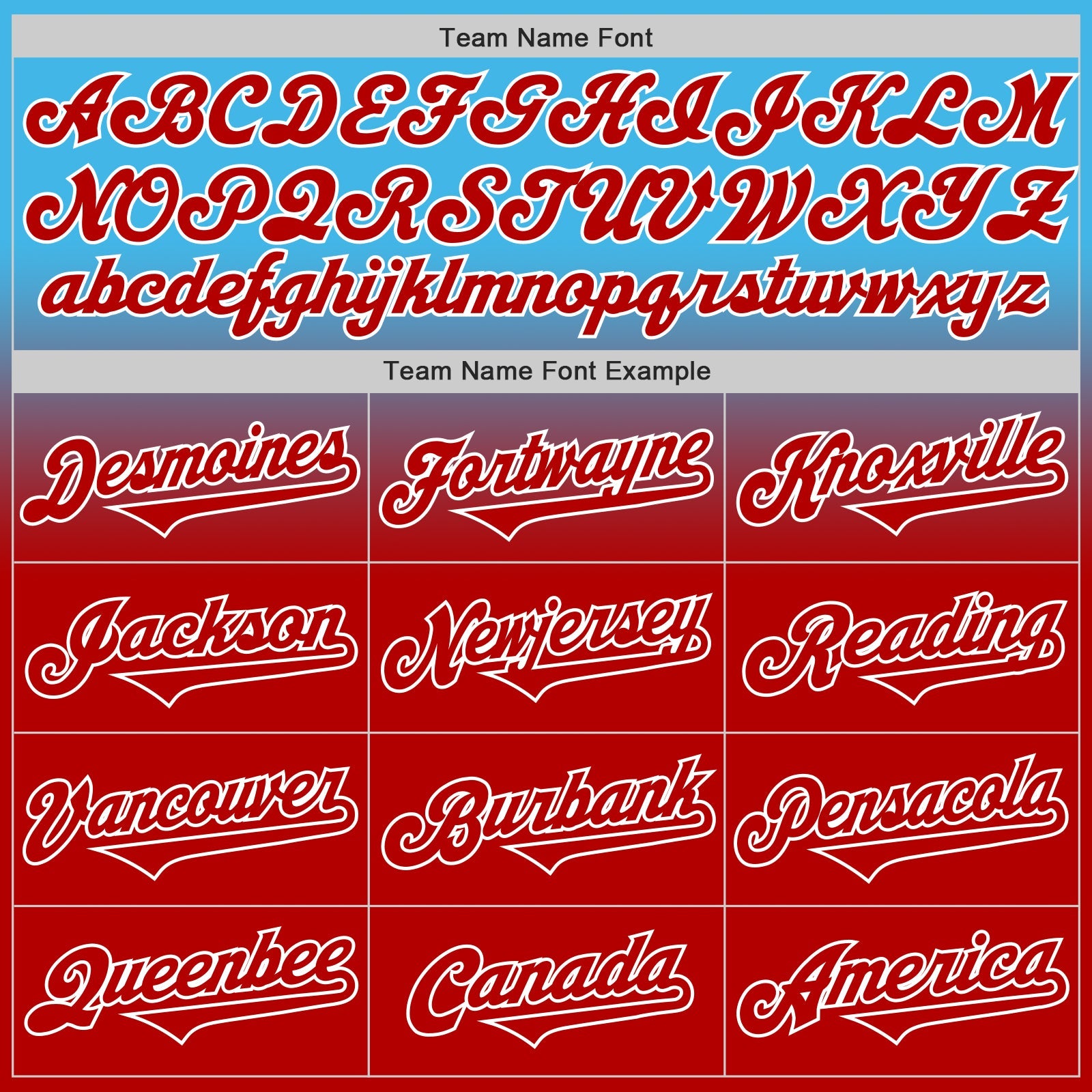 Custom Sky Blue Red-White Authentic Fade Fashion Baseball Jersey - Sky-Custom