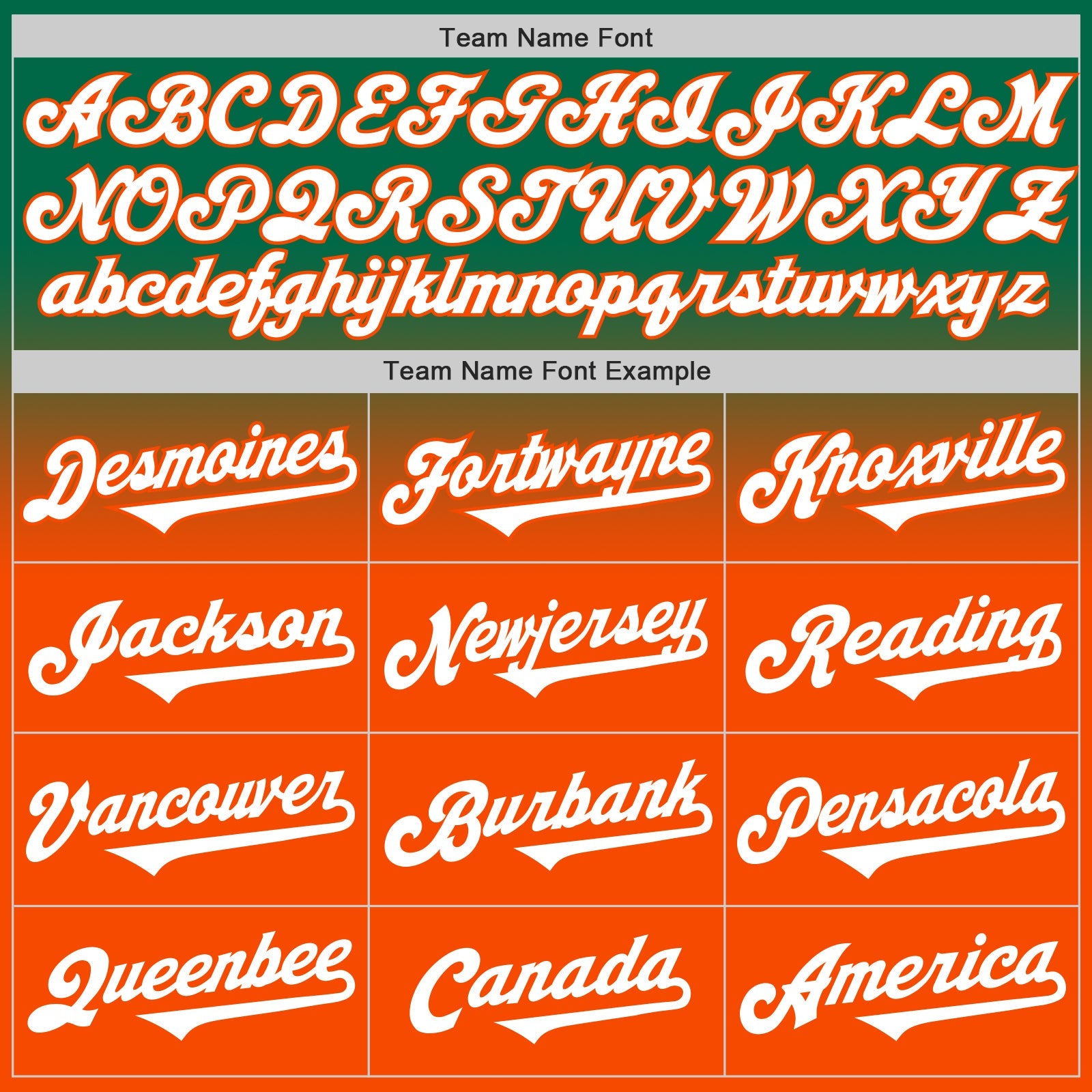Custom Kelly Green White-Orange Authentic Fade Fashion Baseball Jersey - Sky-Custom
