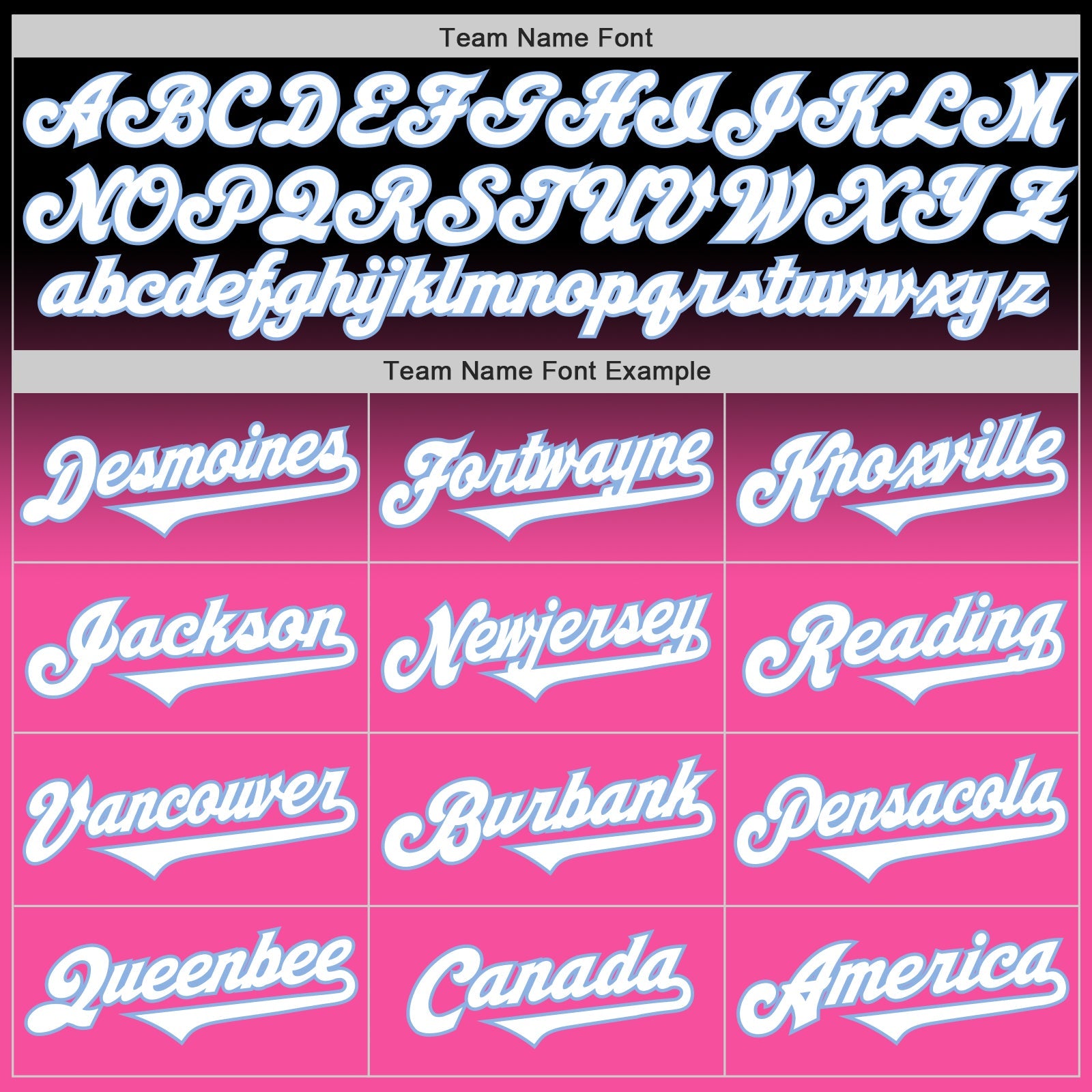 Custom Black White Pink-Light Blue Authentic Fade Fashion Baseball Jersey - Sky-Custom