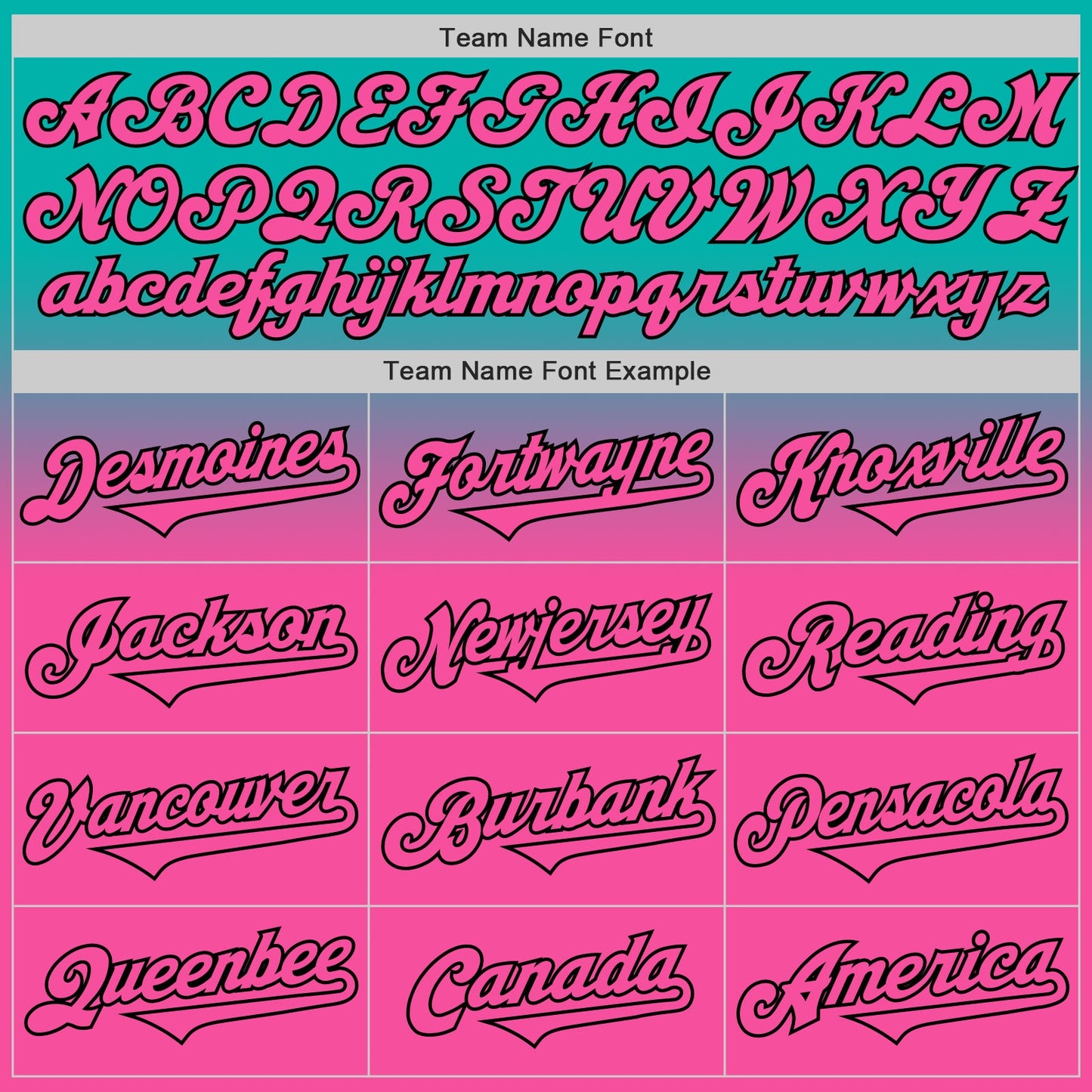 Custom Aqua Pink-Black Authentic Fade Fashion Baseball Jersey - Sky-Custom