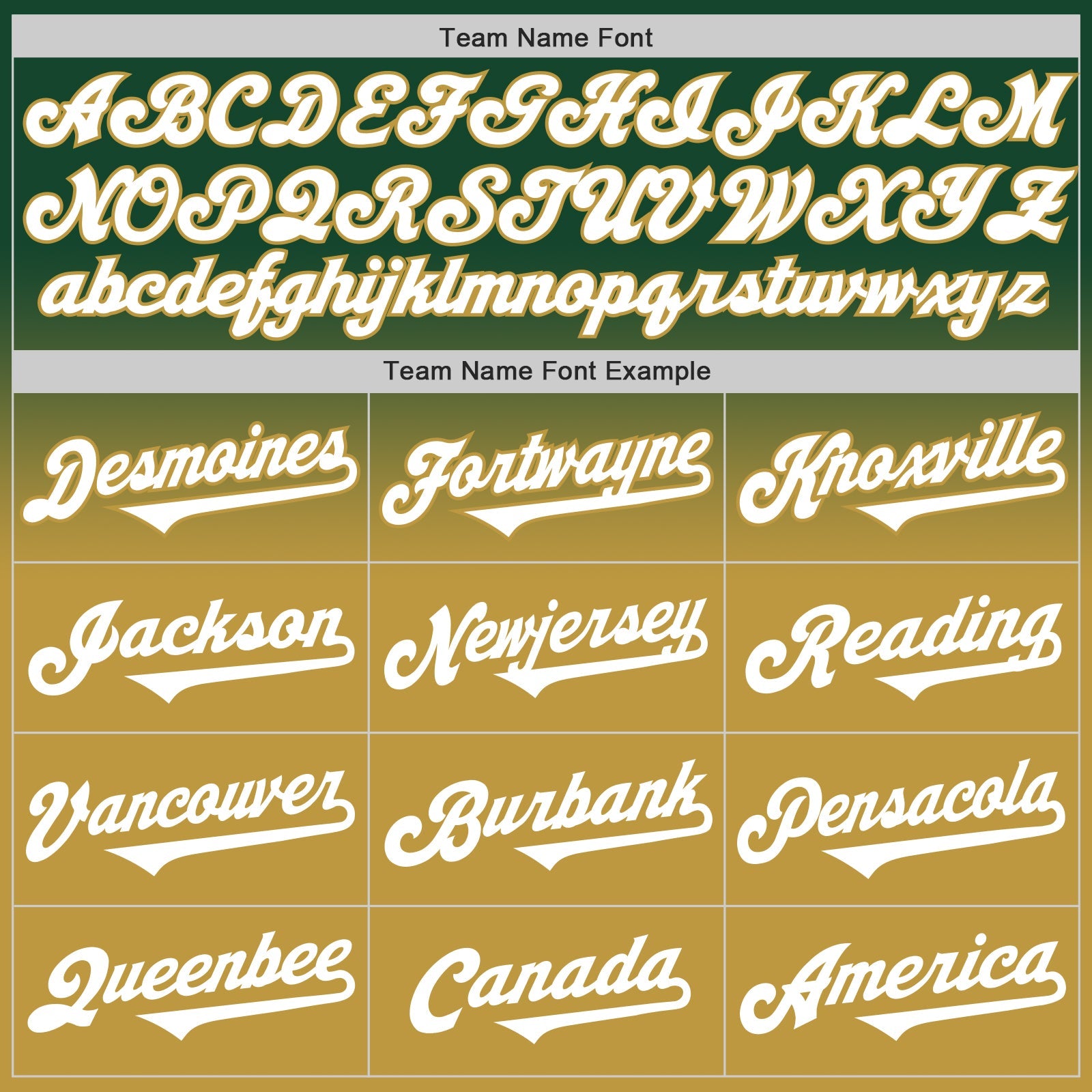 Custom Green White-Old Gold Authentic Fade Fashion Baseball Jersey - Sky-Custom