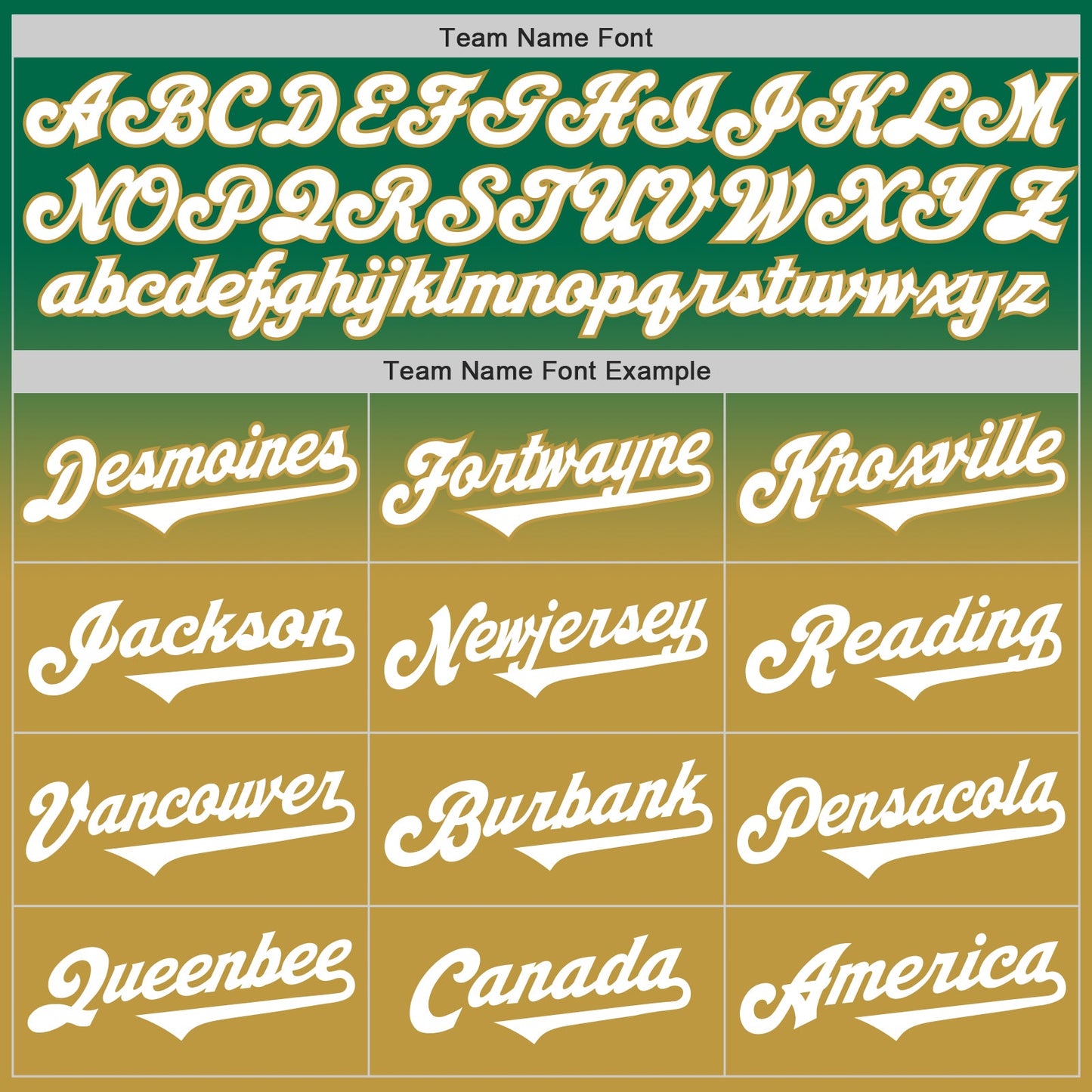 Custom Kelly Green White-Old Gold Authentic Fade Fashion Baseball Jersey - Sky-Custom