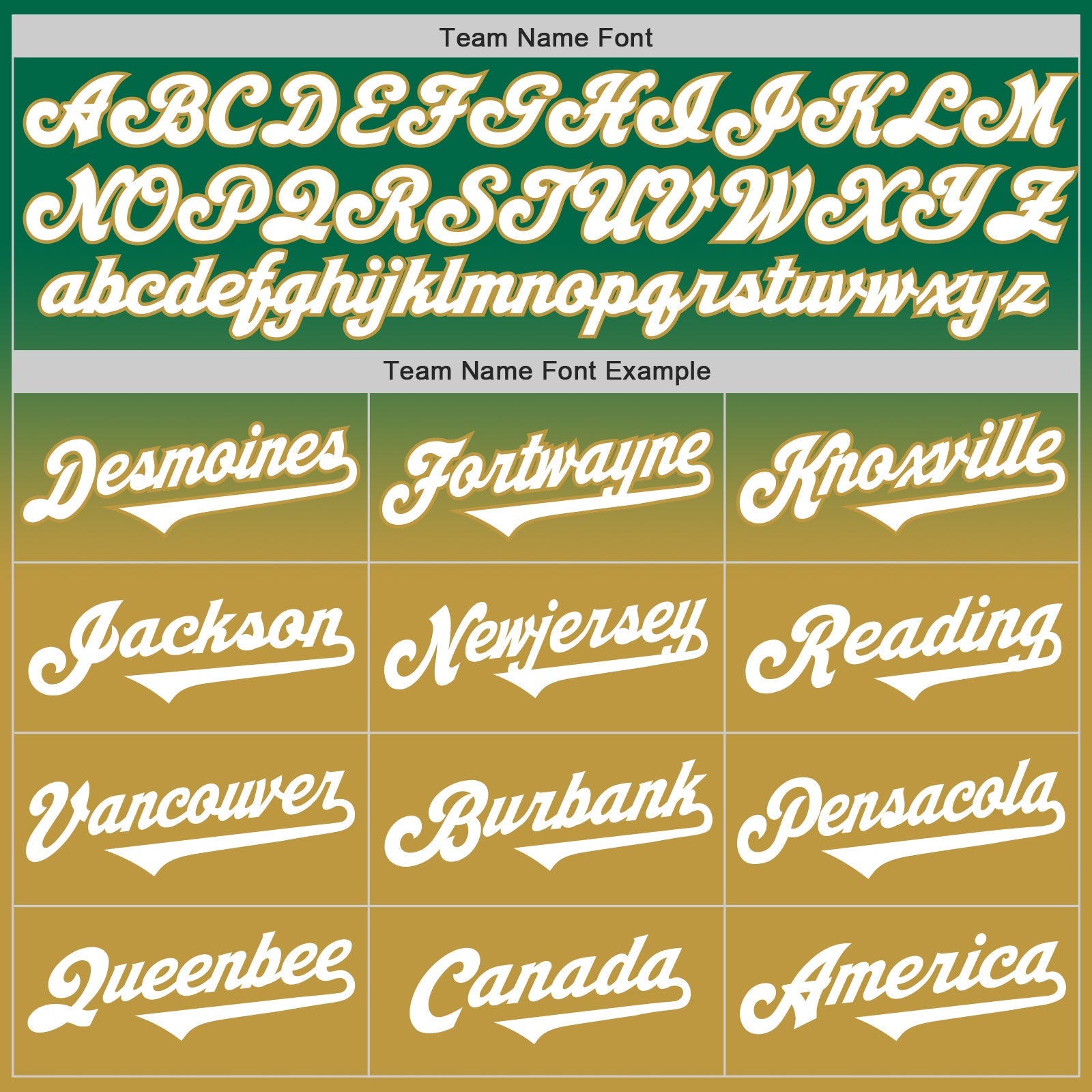 Custom Kelly Green White-Old Gold Authentic Fade Fashion Baseball Jersey - Sky-Custom