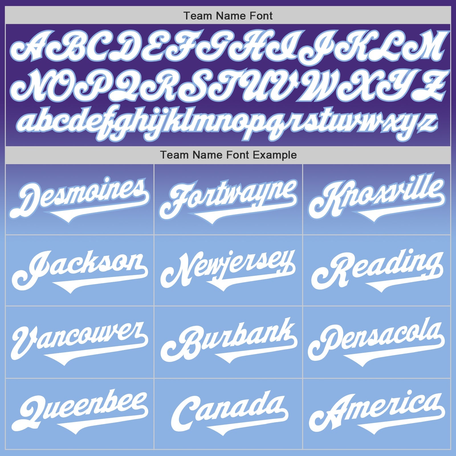 Custom Purple White-Light Blue Authentic Fade Fashion Baseball Jersey - Sky-Custom