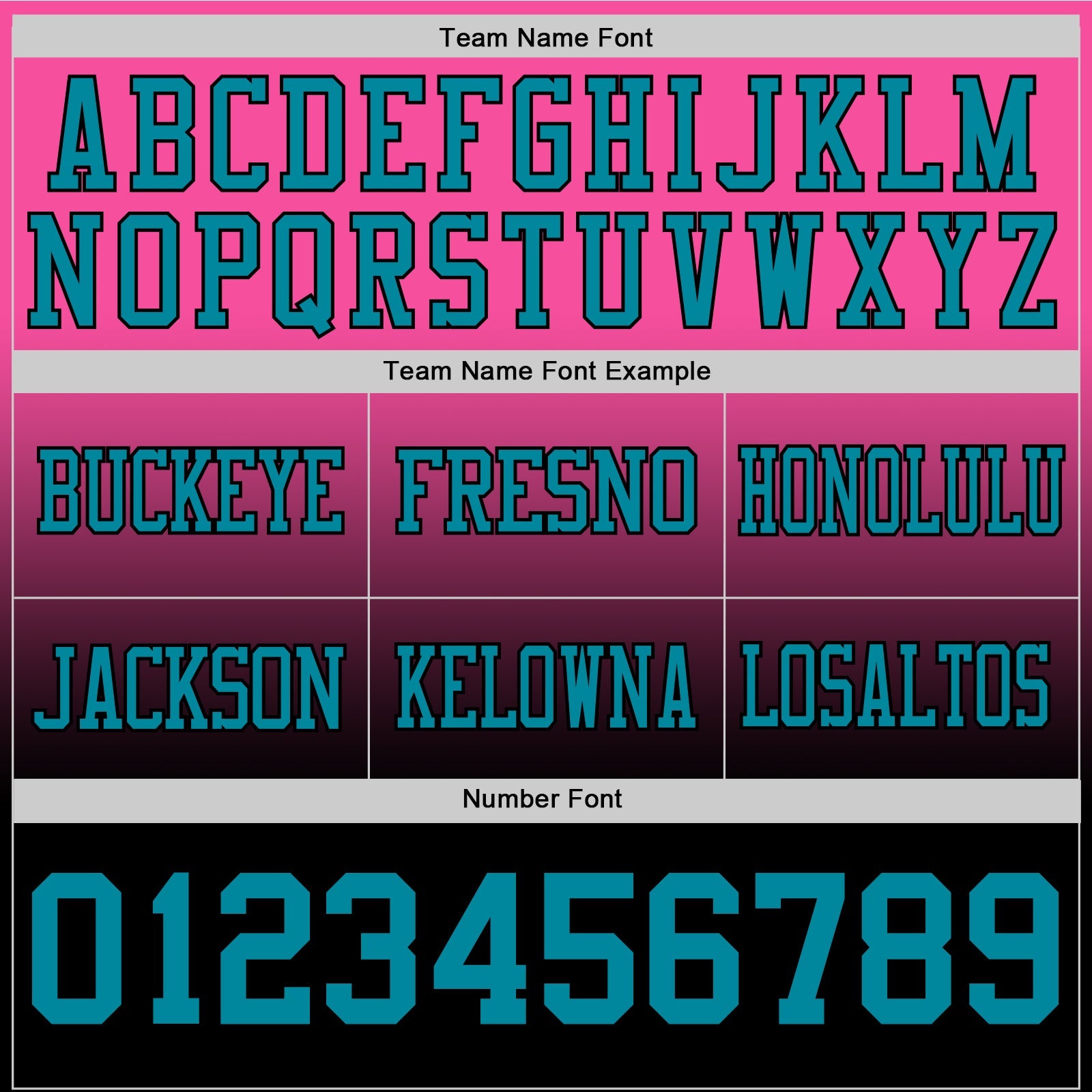 Custom Pink Teal-Black Mesh Authentic Fade Fashion Football Jersey - Sky-Custom