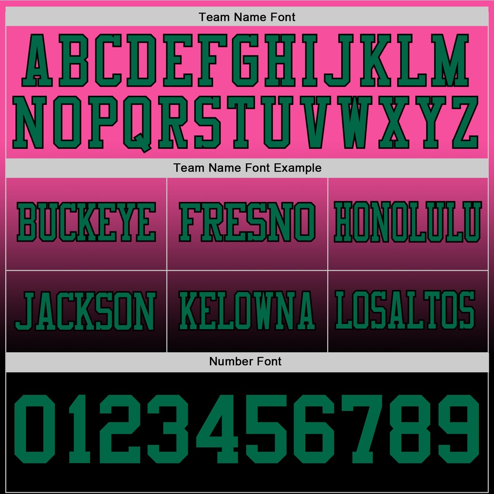 Custom Pink Kelly Green-Black Mesh Authentic Fade Fashion Football Jersey - Sky-Custom