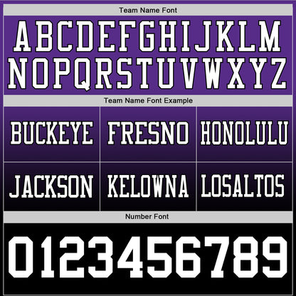 Custom Purple White-Black Mesh Authentic Fade Fashion Football Jersey - Sky-Custom