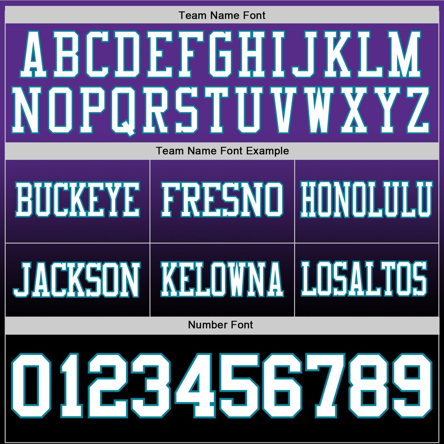 Custom Purple White Black-Teal Mesh Authentic Fade Fashion Football Jersey - Sky-Custom