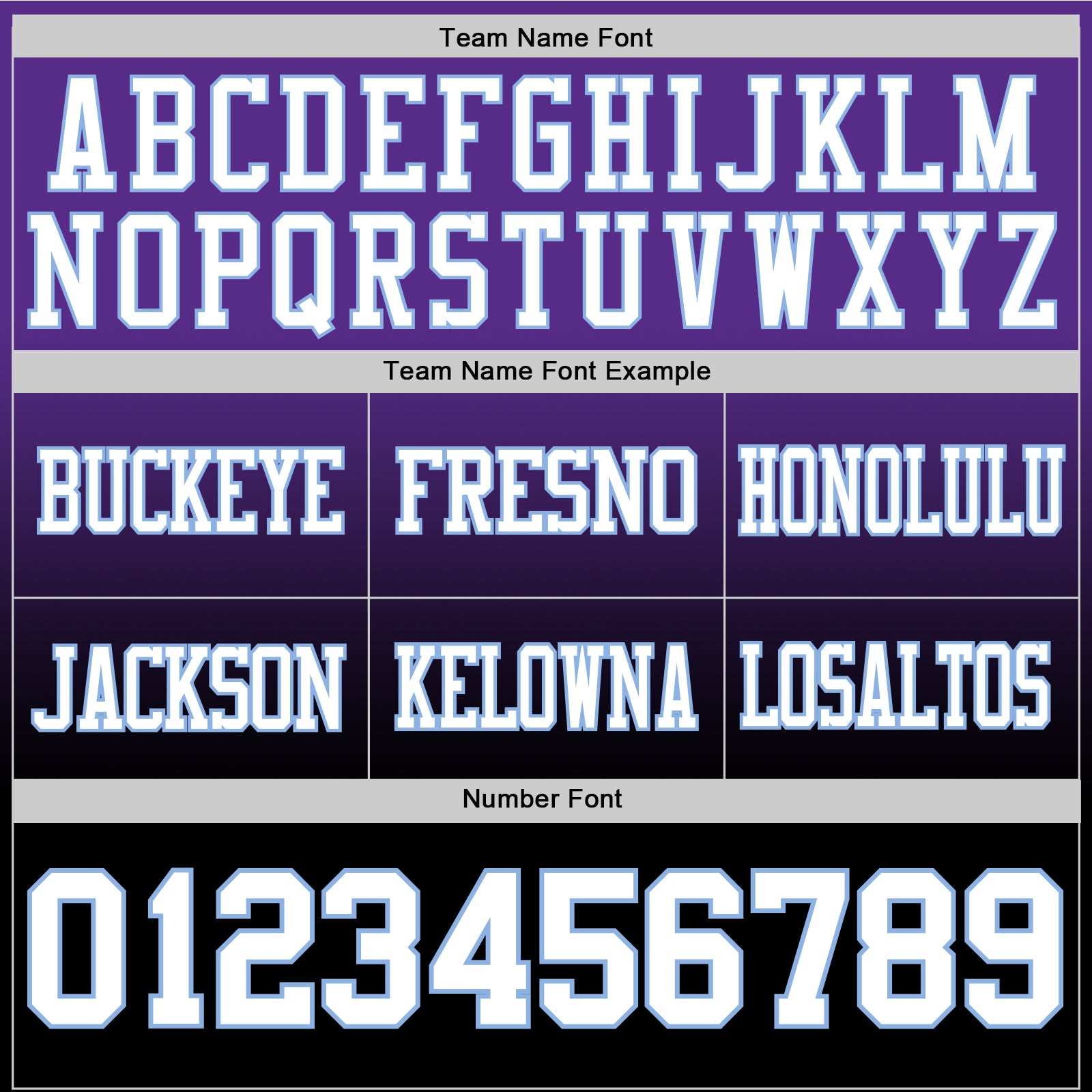 Custom Purple White Black-Light Blue Mesh Authentic Fade Fashion Football Jersey - Sky-Custom