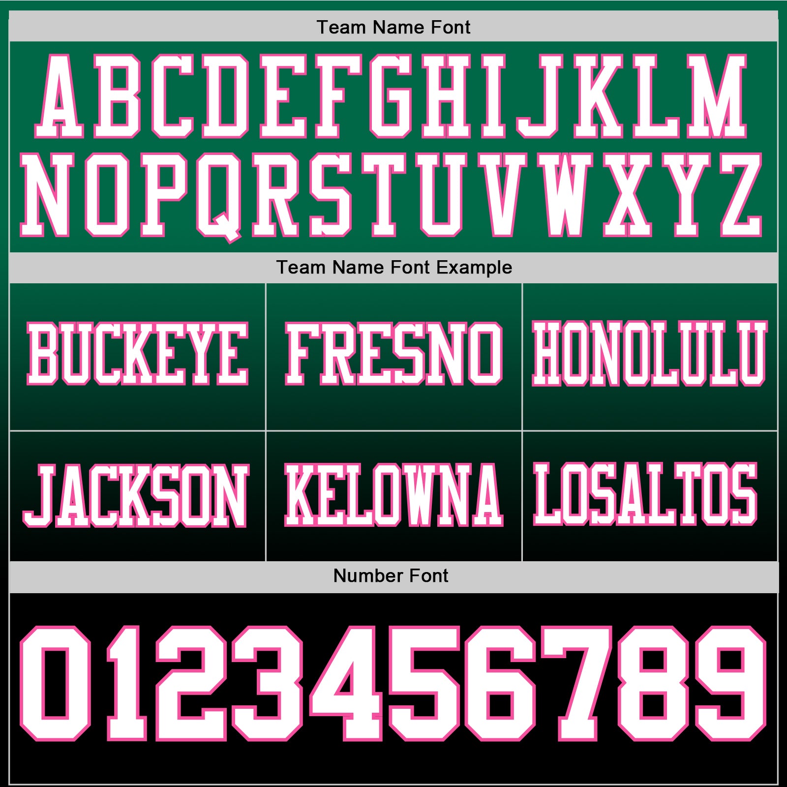 Custom Kelly Green White Black-Pink Mesh Authentic Fade Fashion Football Jersey - Sky-Custom