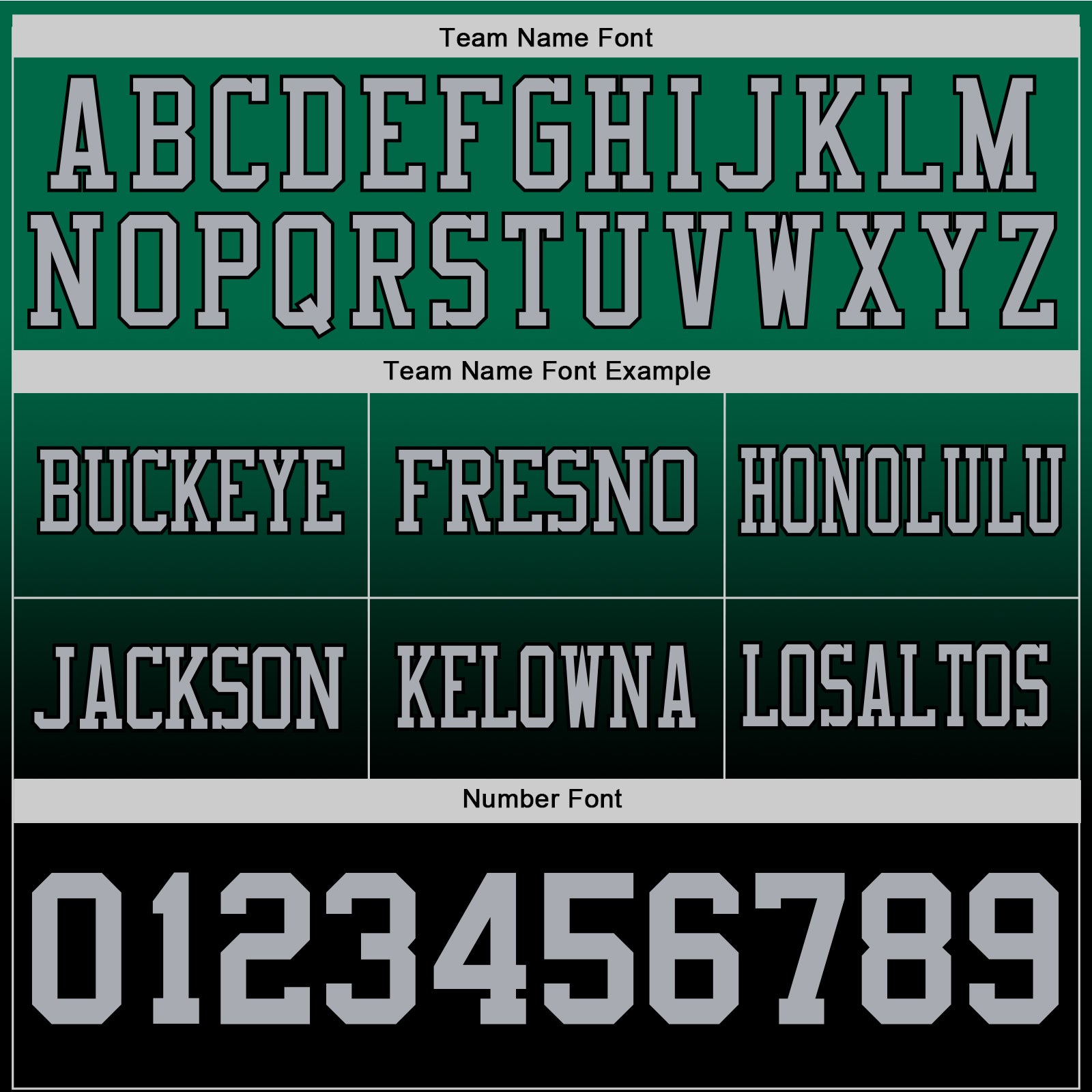 Custom Kelly Green Gray-Black Mesh Authentic Fade Fashion Football Jersey - Sky-Custom