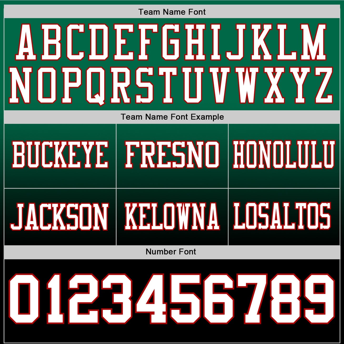 Custom Kelly Green White Black-Red Mesh Authentic Fade Fashion Football Jersey - Sky-Custom