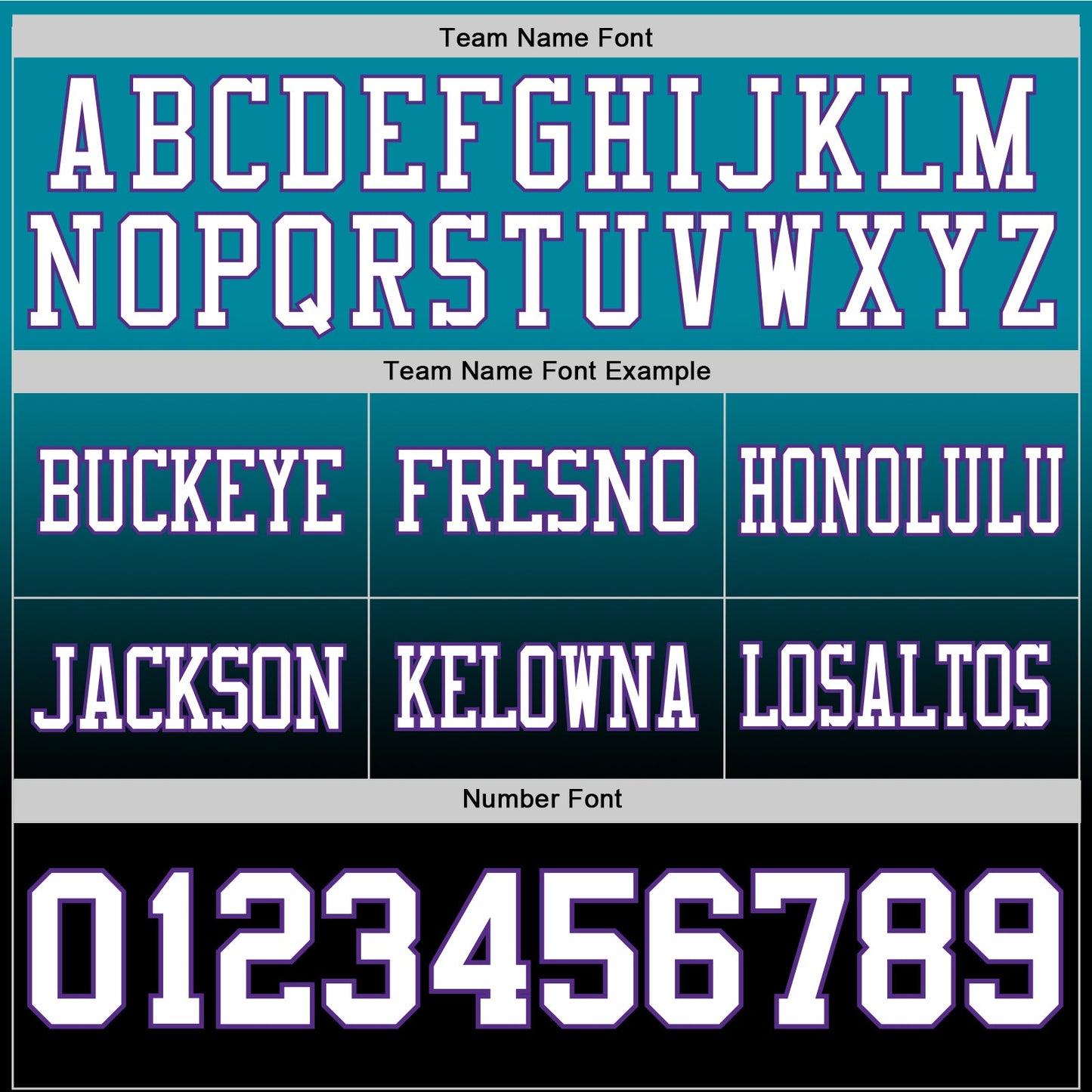 Custom Teal White Black-Purple Mesh Authentic Fade Fashion Football Jersey - Sky-Custom