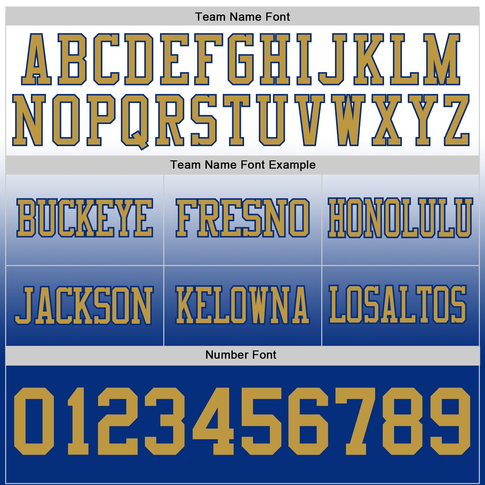 Custom White Old Gold-Royal Mesh Authentic Fade Fashion Football Jersey - Sky-Custom