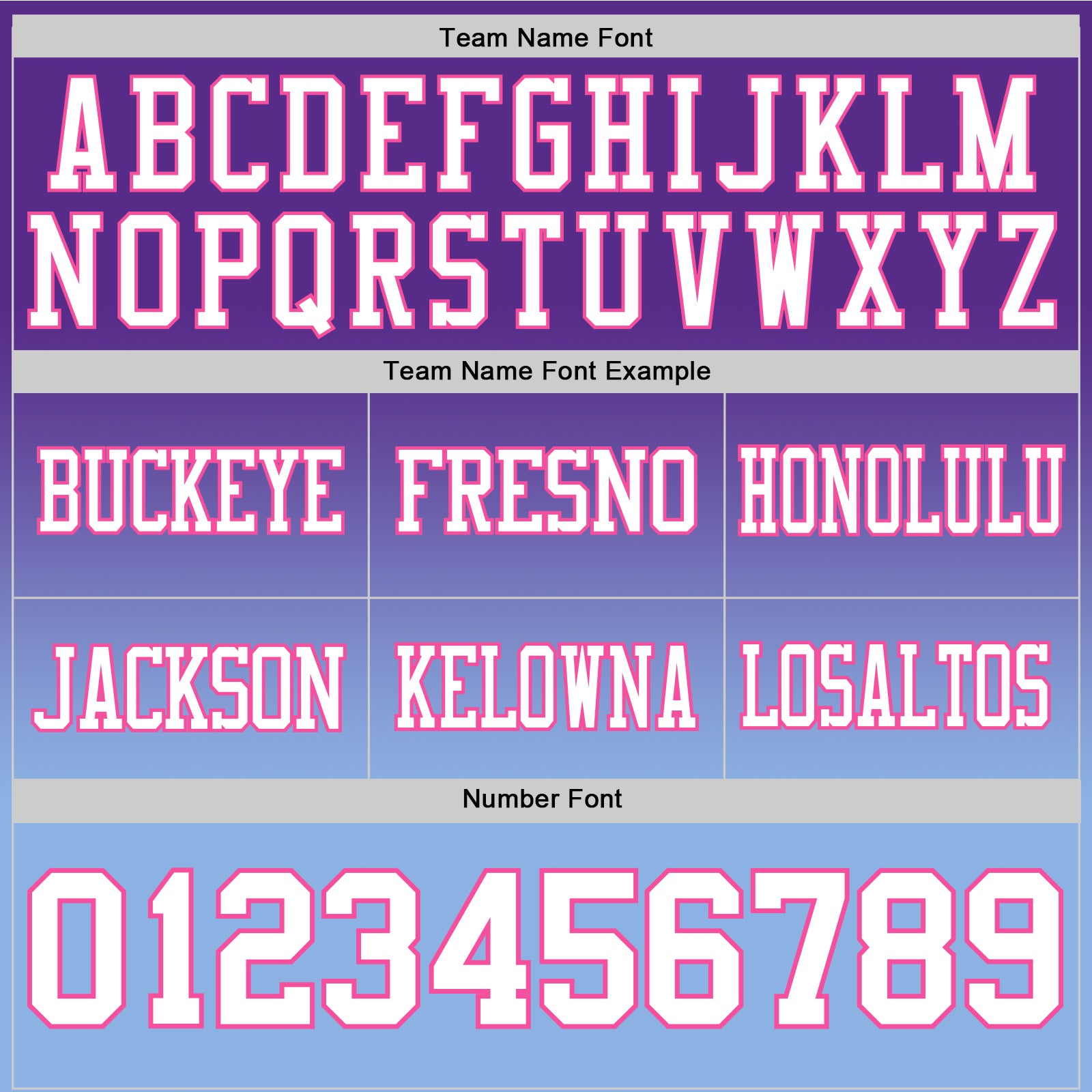 Custom Purple White Light Blue-Pink Mesh Authentic Fade Fashion Football Jersey - Sky-Custom