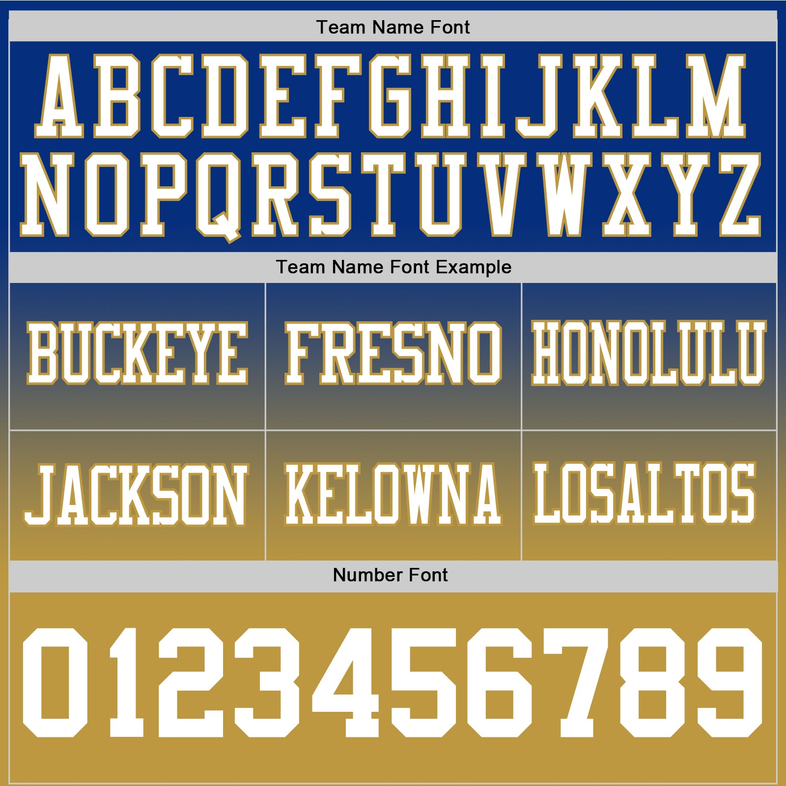 Custom Royal White-Old Gold Mesh Authentic Fade Fashion Football Jersey - Sky-Custom