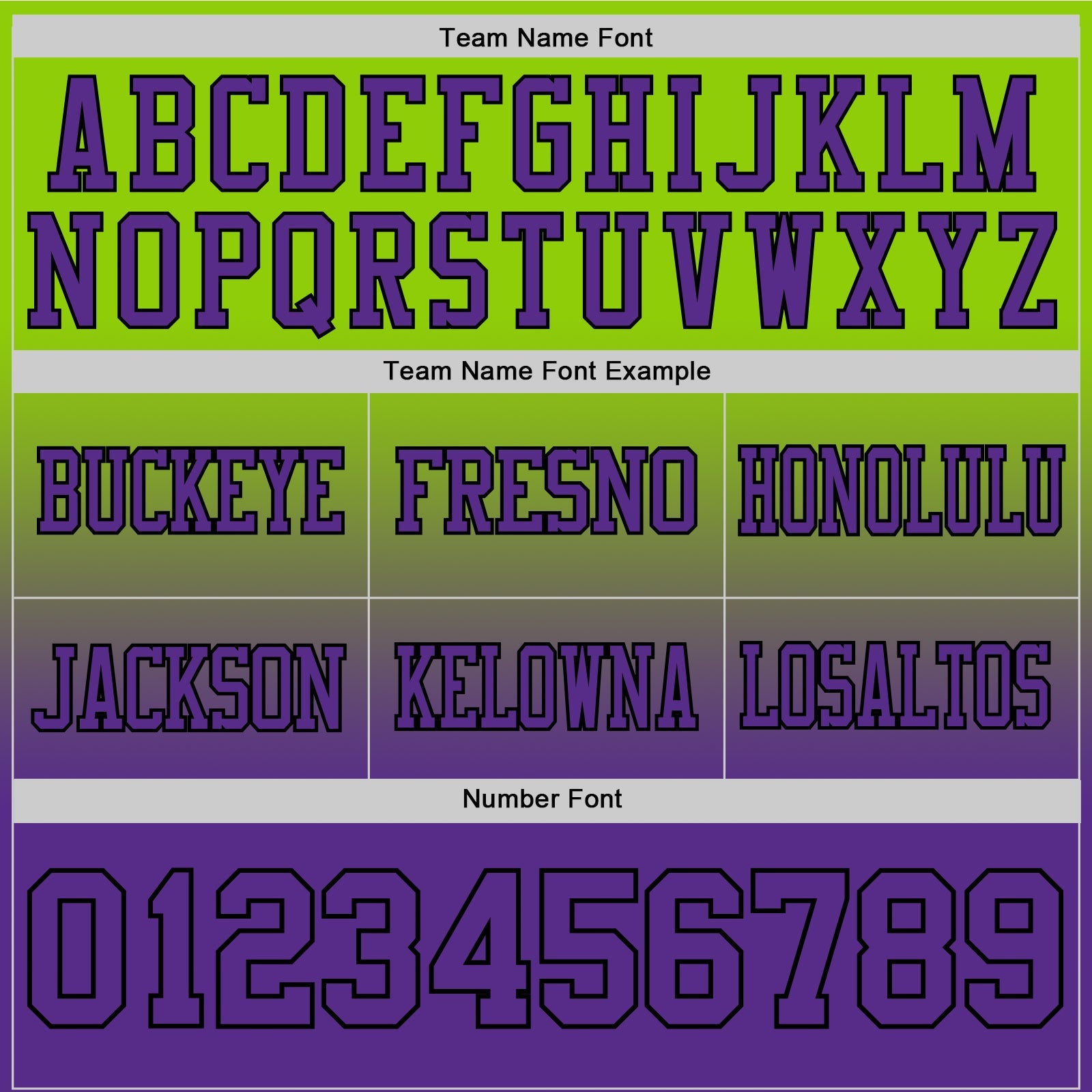 Custom Neon Green Purple-Black Mesh Authentic Fade Fashion Football Jersey - Sky-Custom
