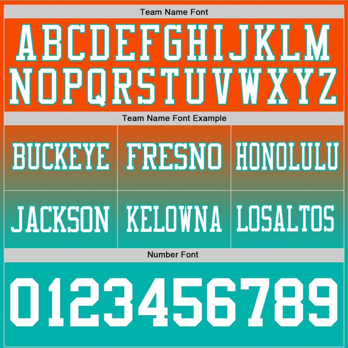 Custom Orange White-Aqua Mesh Authentic Fade Fashion Football Jersey - Sky-Custom