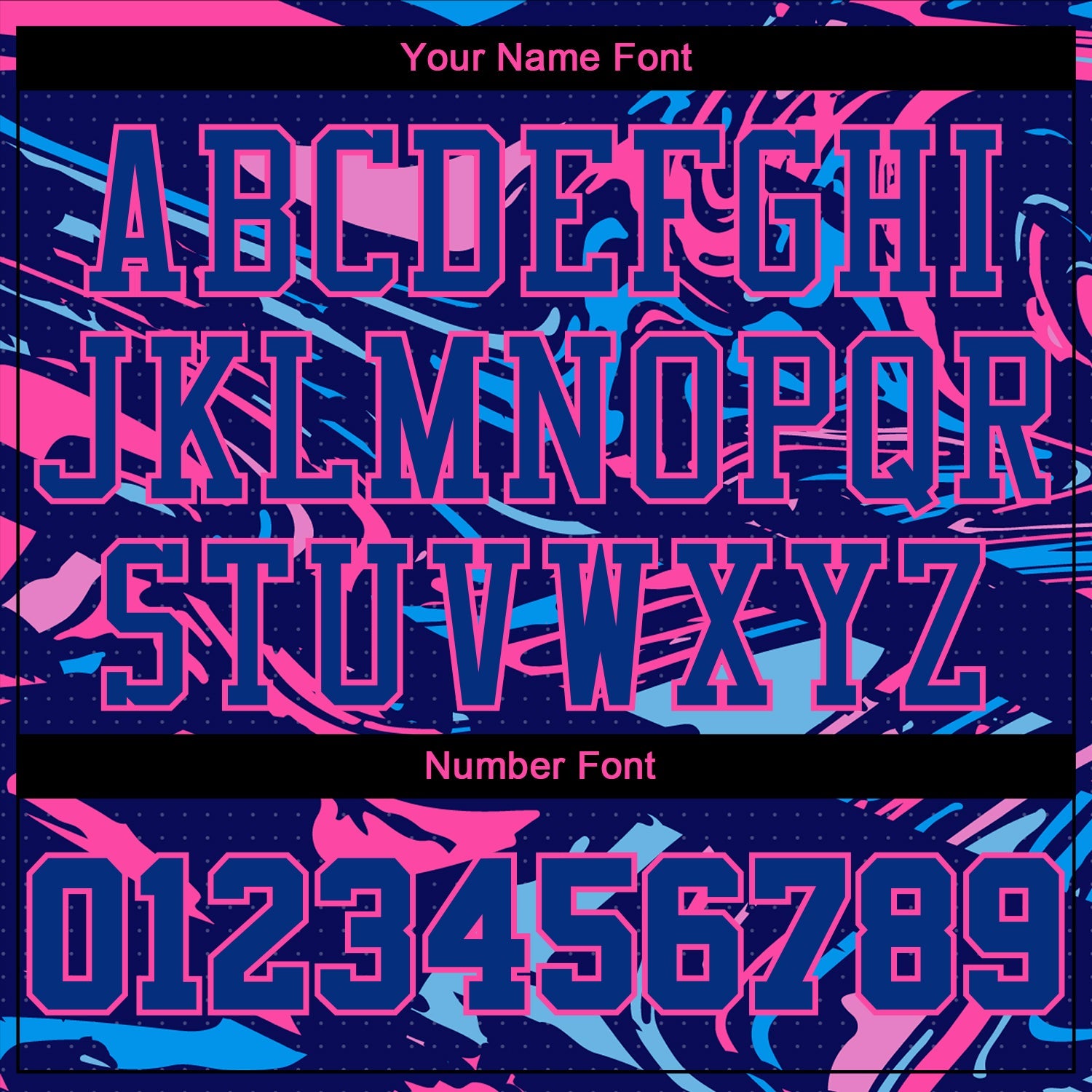 Custom Figure Royal-Pink Round Neck Sublimation Basketball Suit Jersey - Sky-Custom